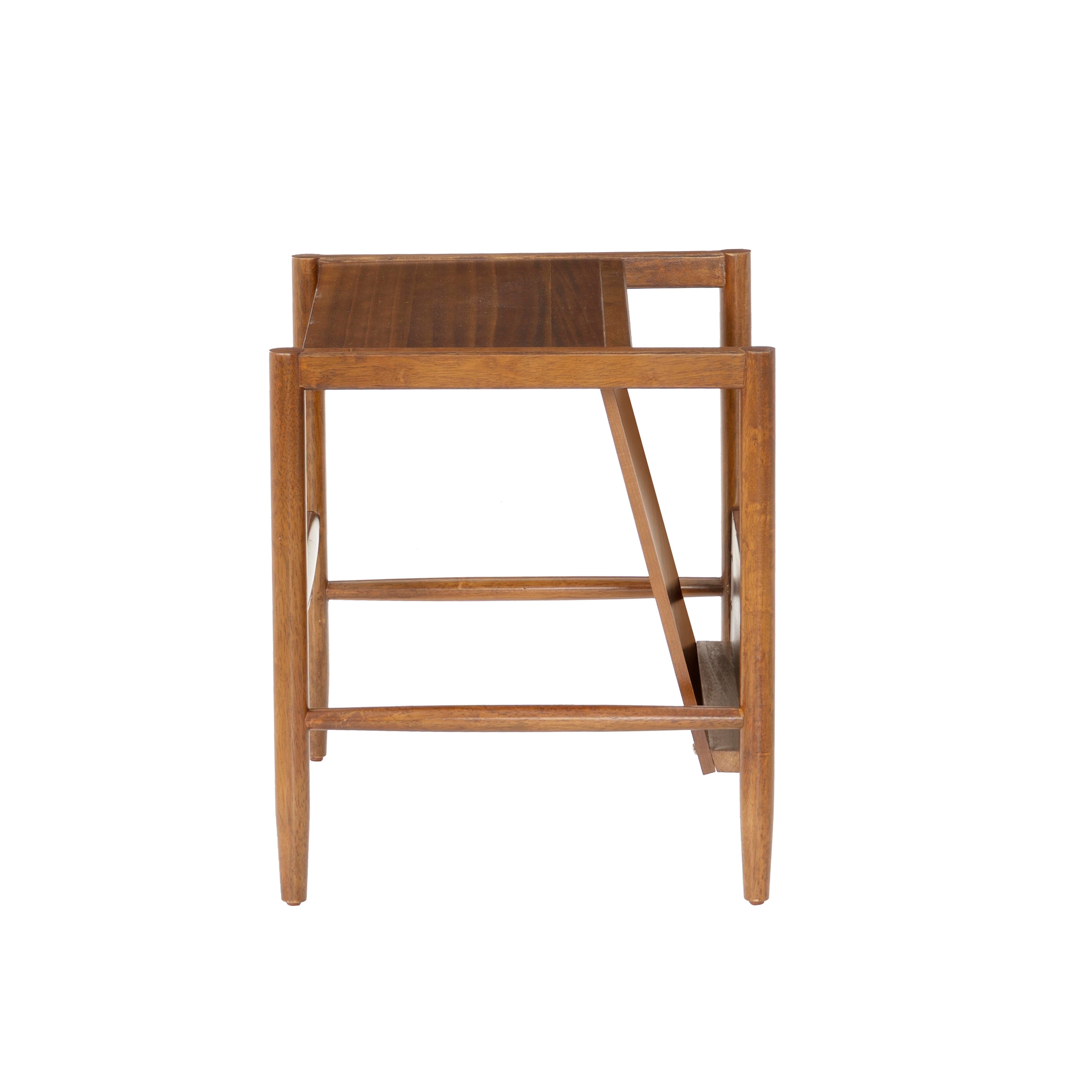 Linon Percy Accent Table with Magazine Rack, , large