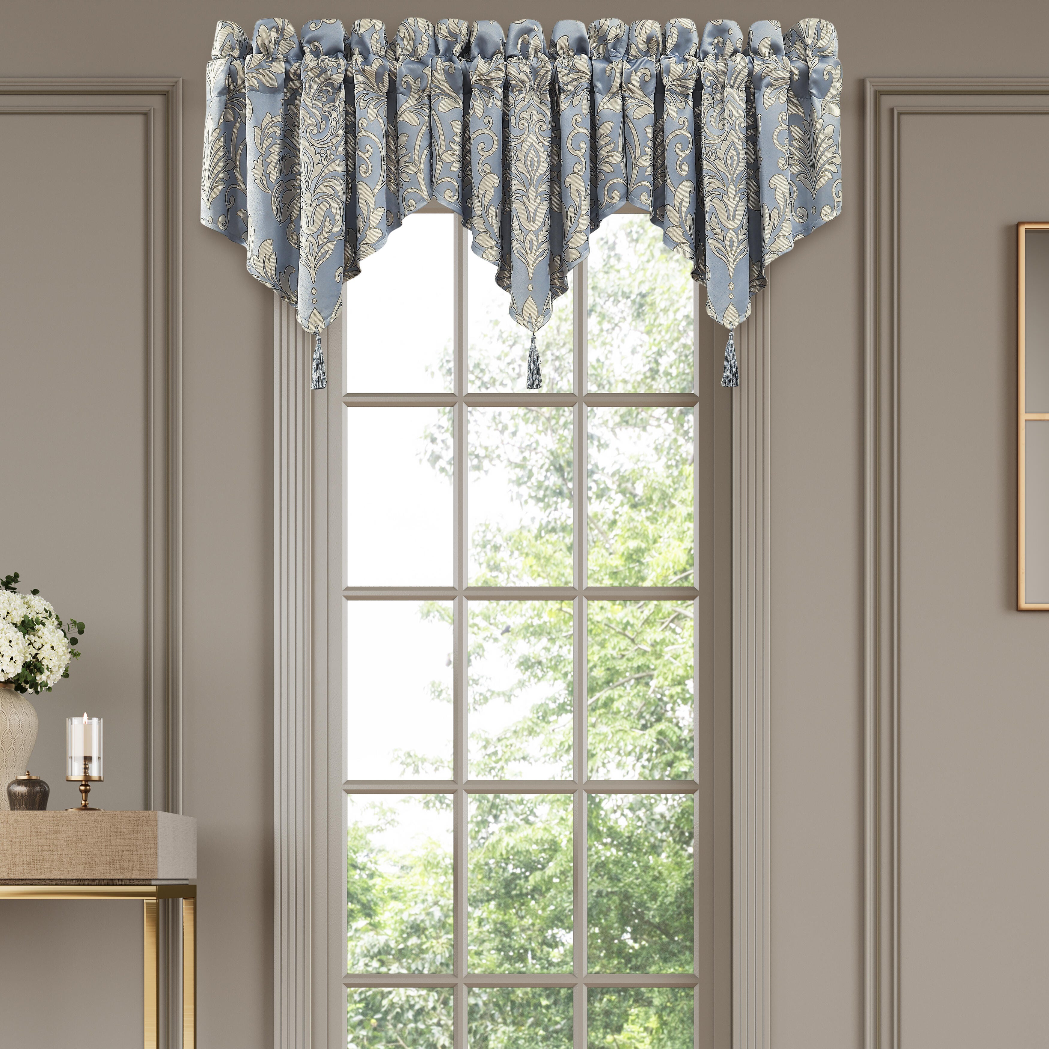 Royal Court Lorenzo Ascot Valance, , large