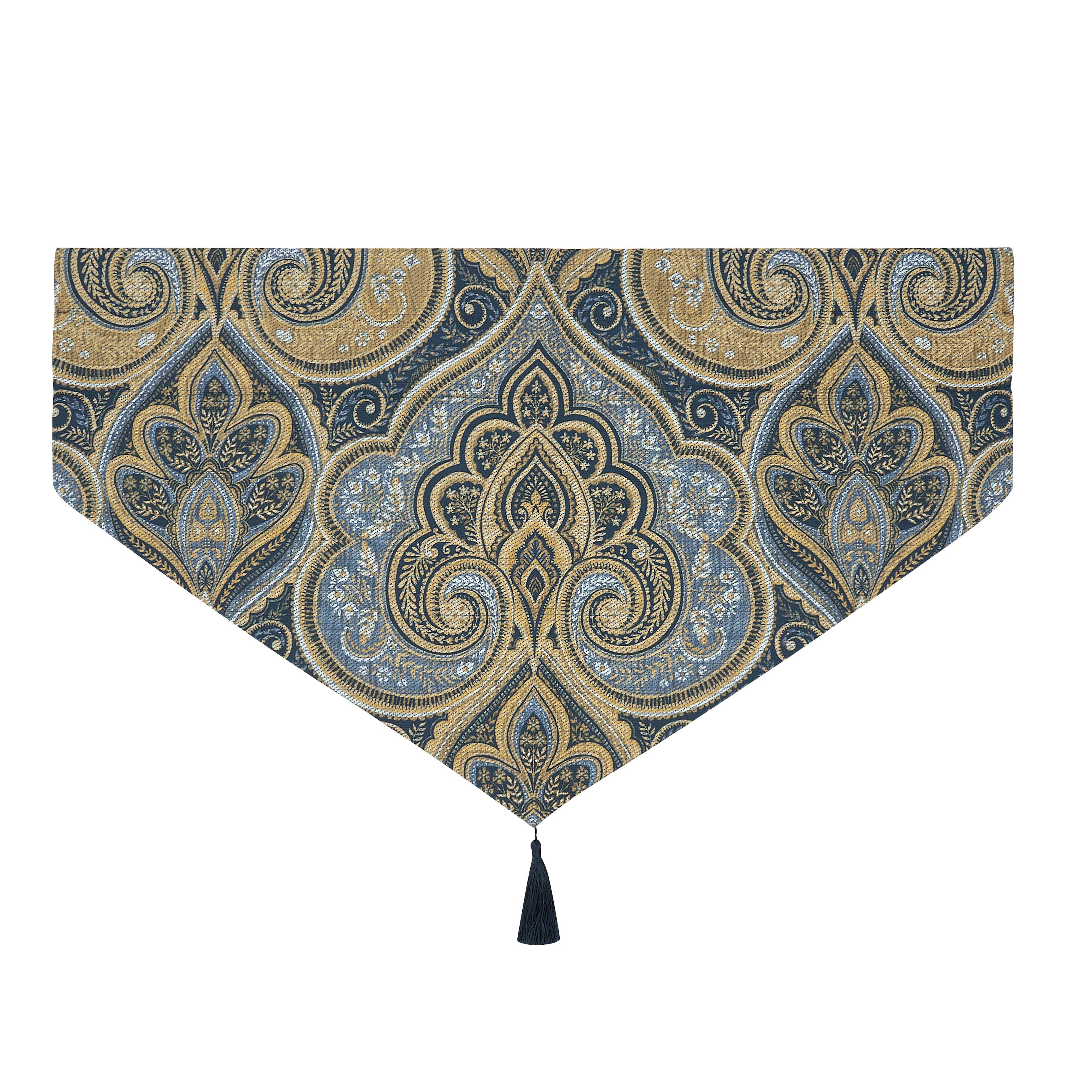 Royal Court Messina Ascot Valance, Navy, rollover