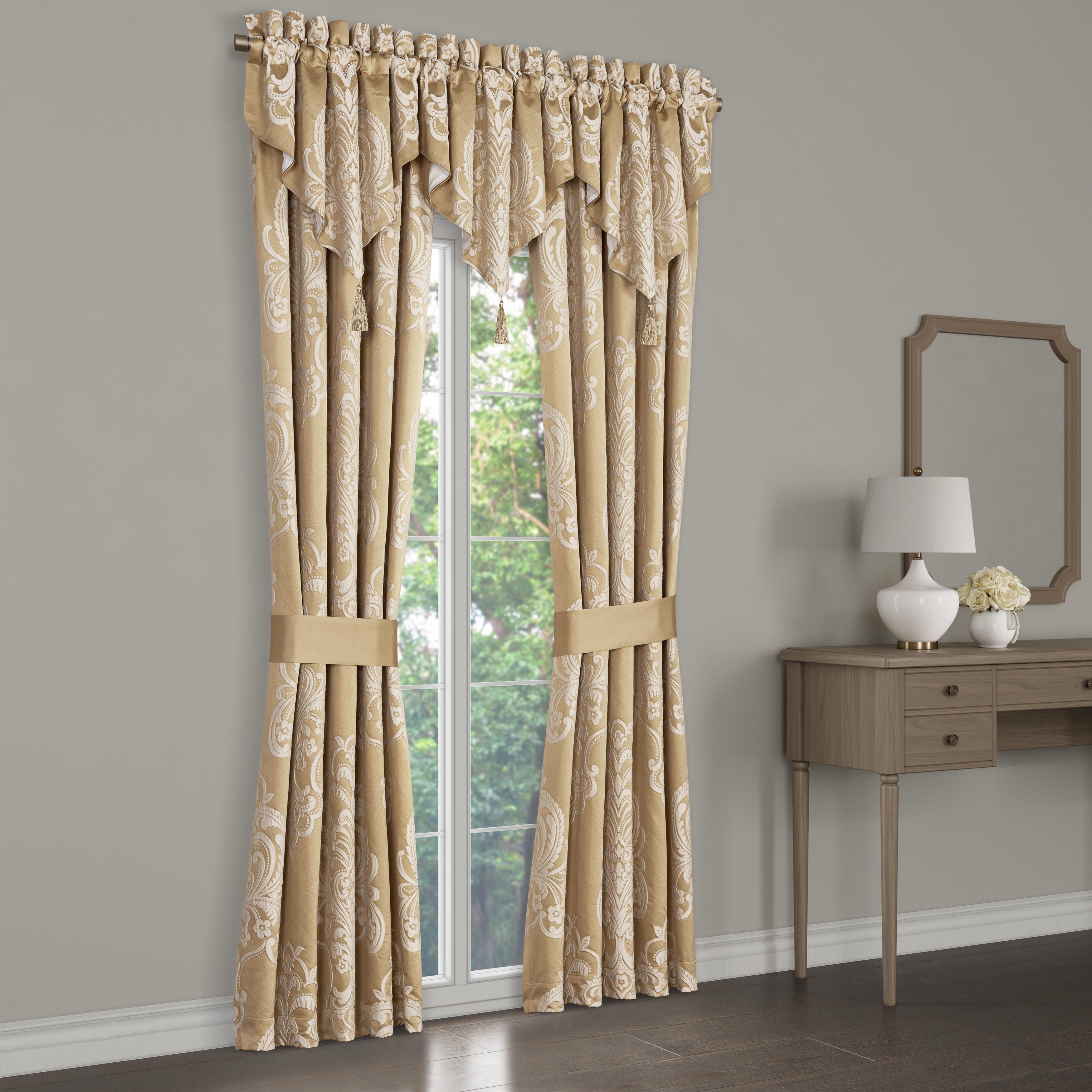 Royal Court Potenza Window Panel Pair, Gold, large