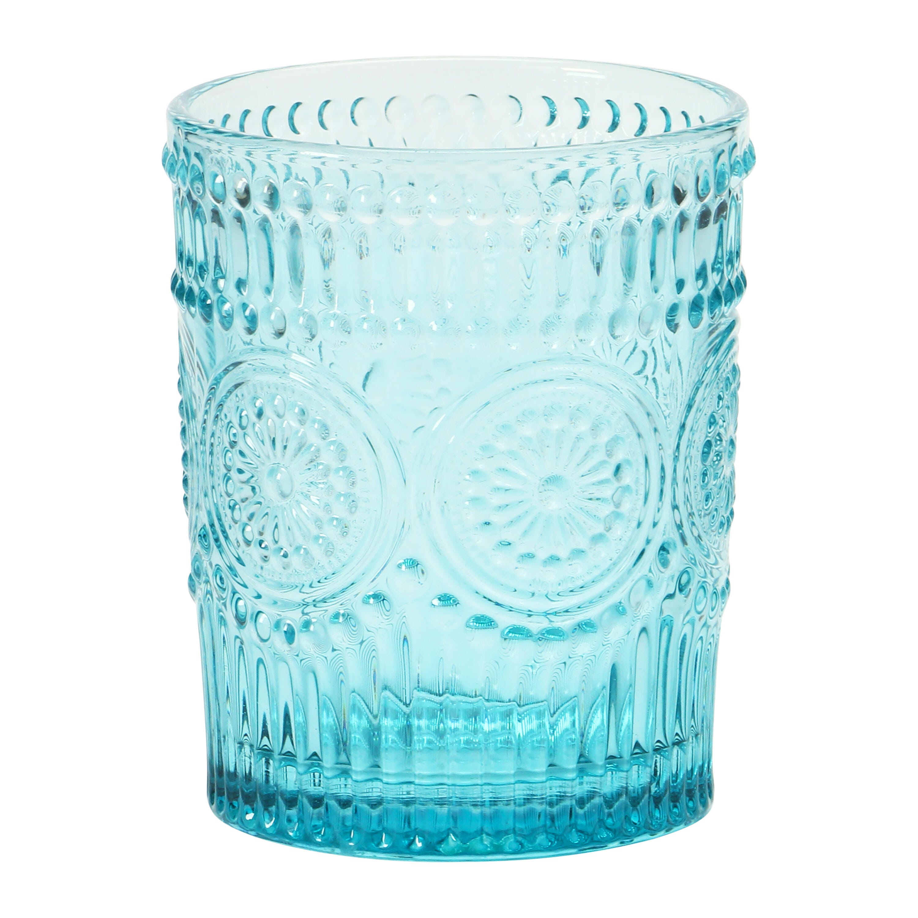 Storied Home Embossed Drinking Glass, , large