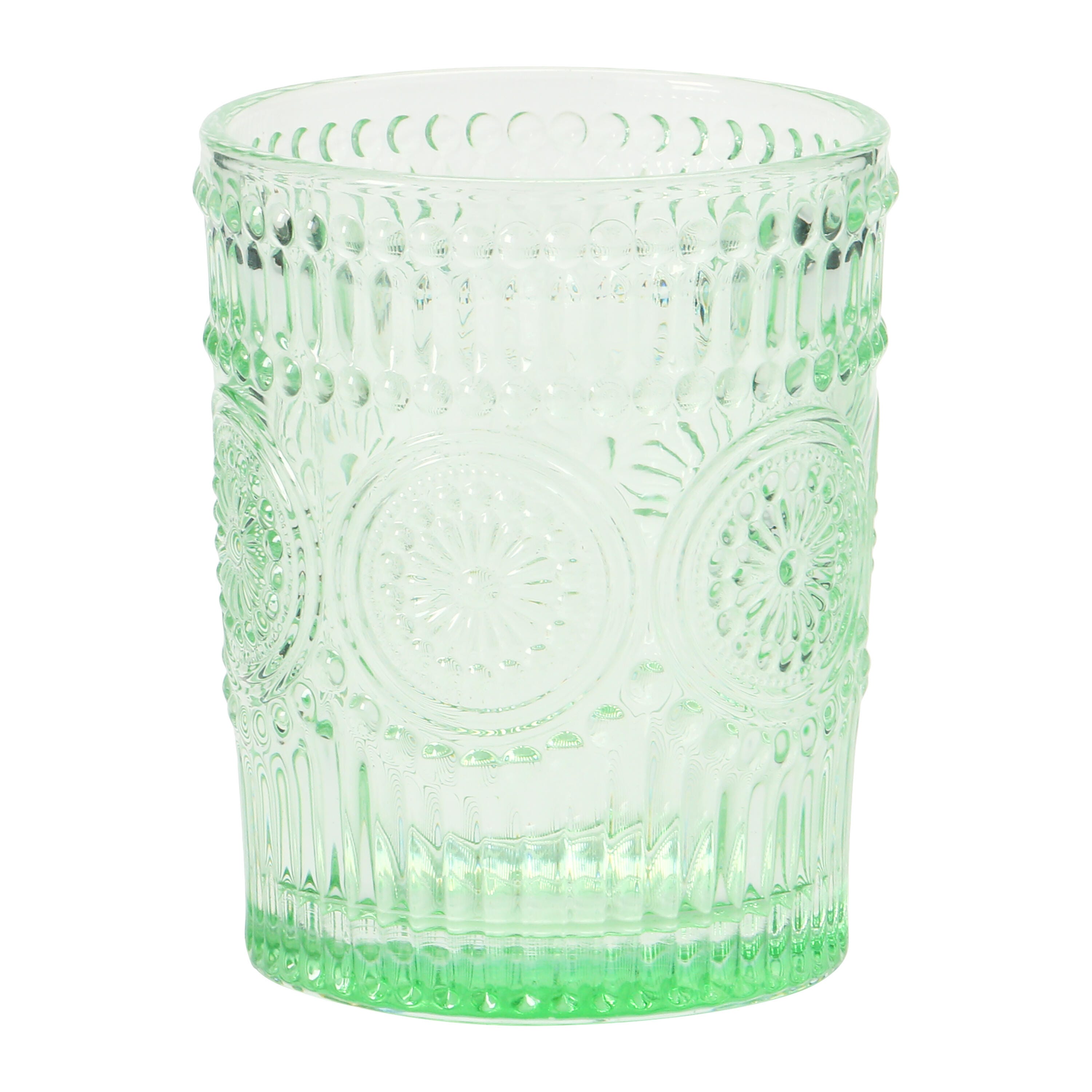 Storied Home Embossed Drinking Glass, , large