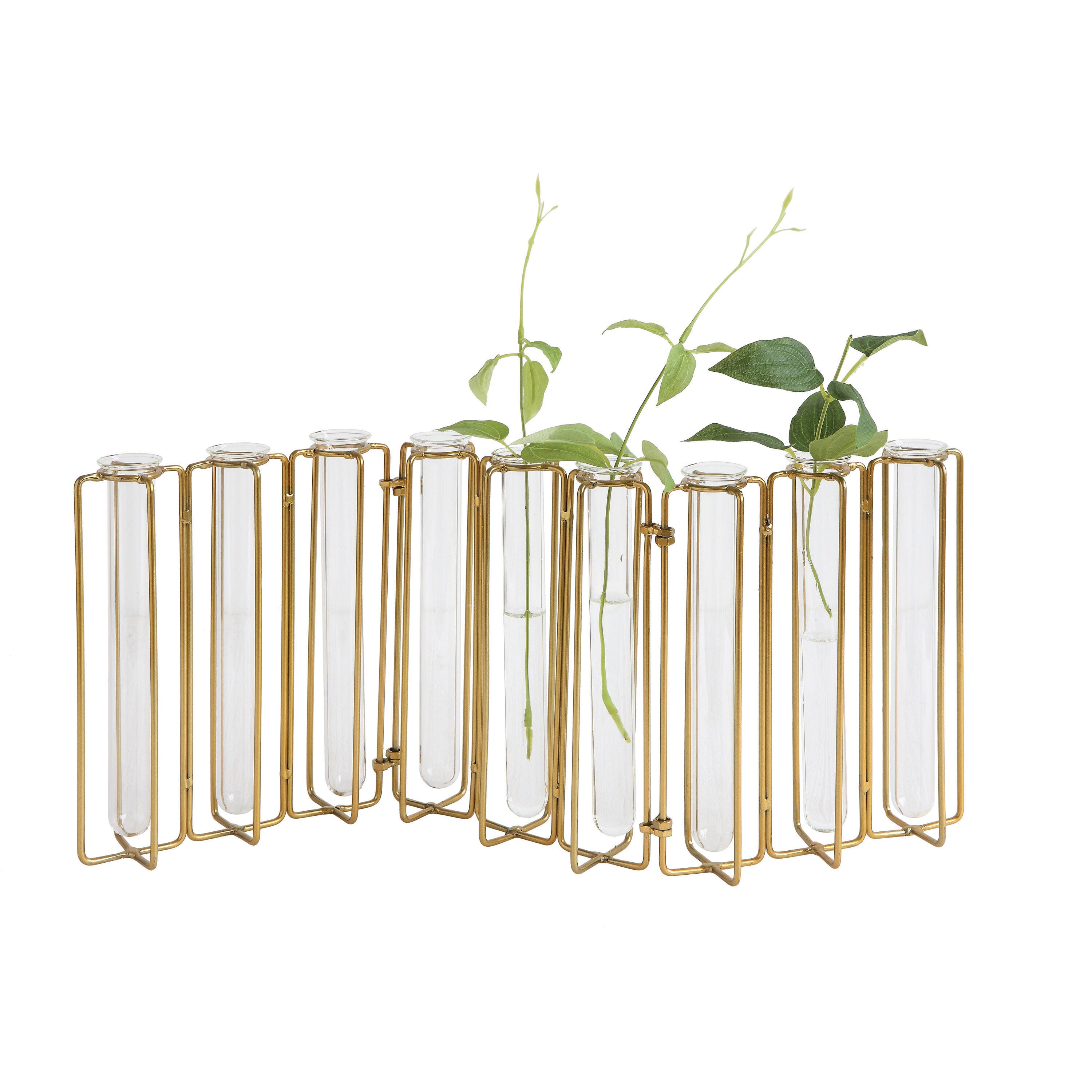 Storied Home Jointed Tests Tube Vases, , large