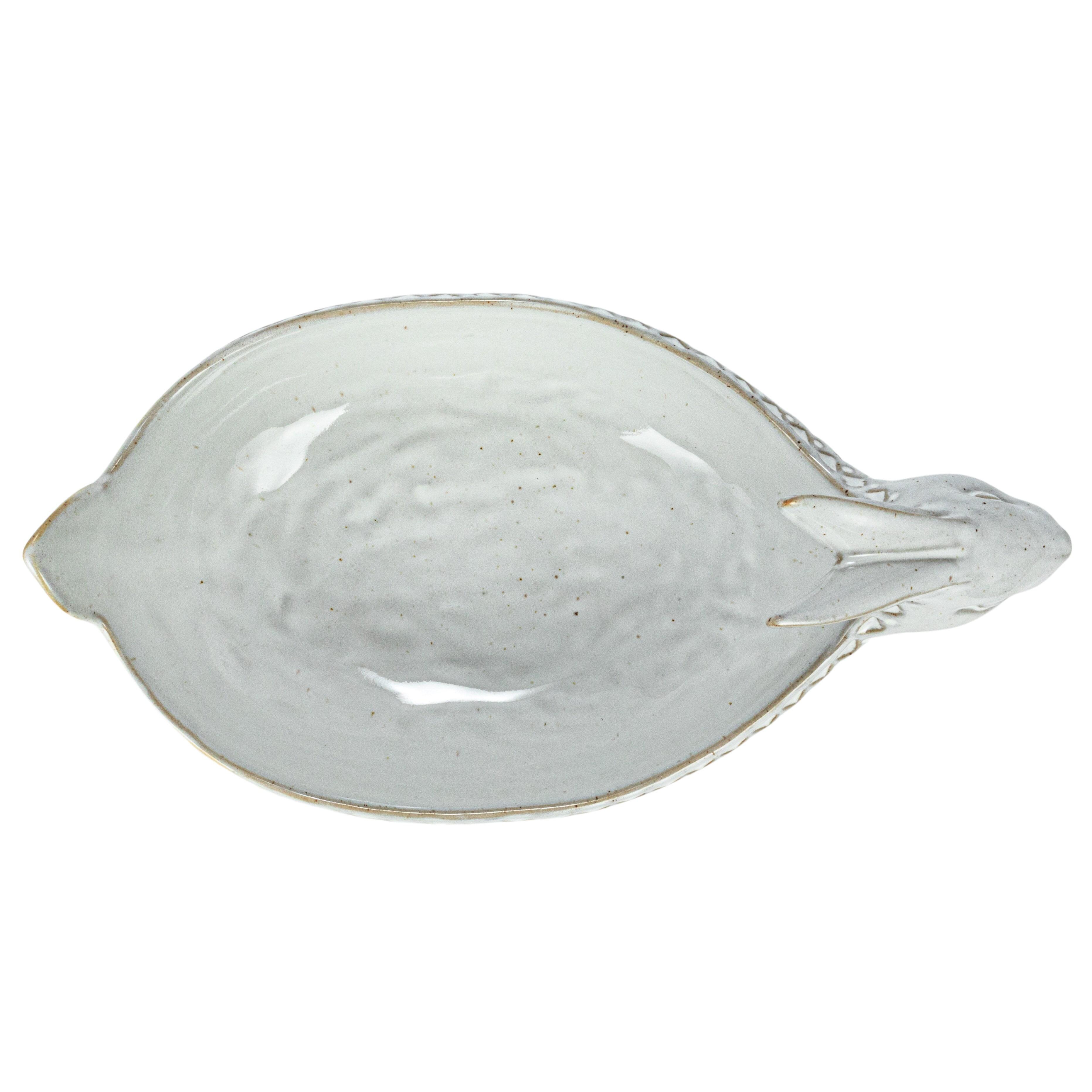 Storied Home Debossed Stoneware Rabbit Bowl Set of 2, , large