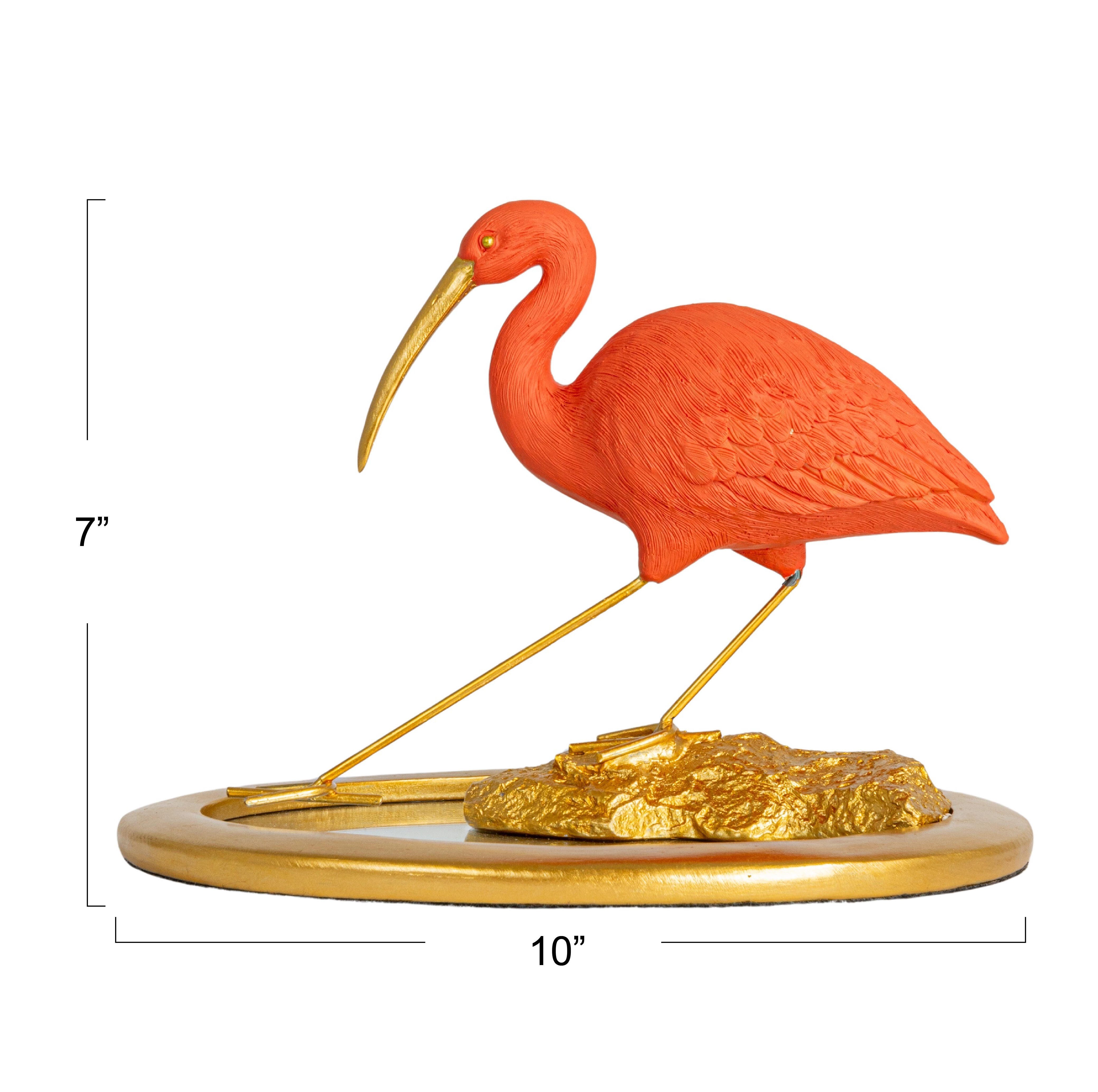 Storied Home Elegant Ibis Reflection Figurine, , large