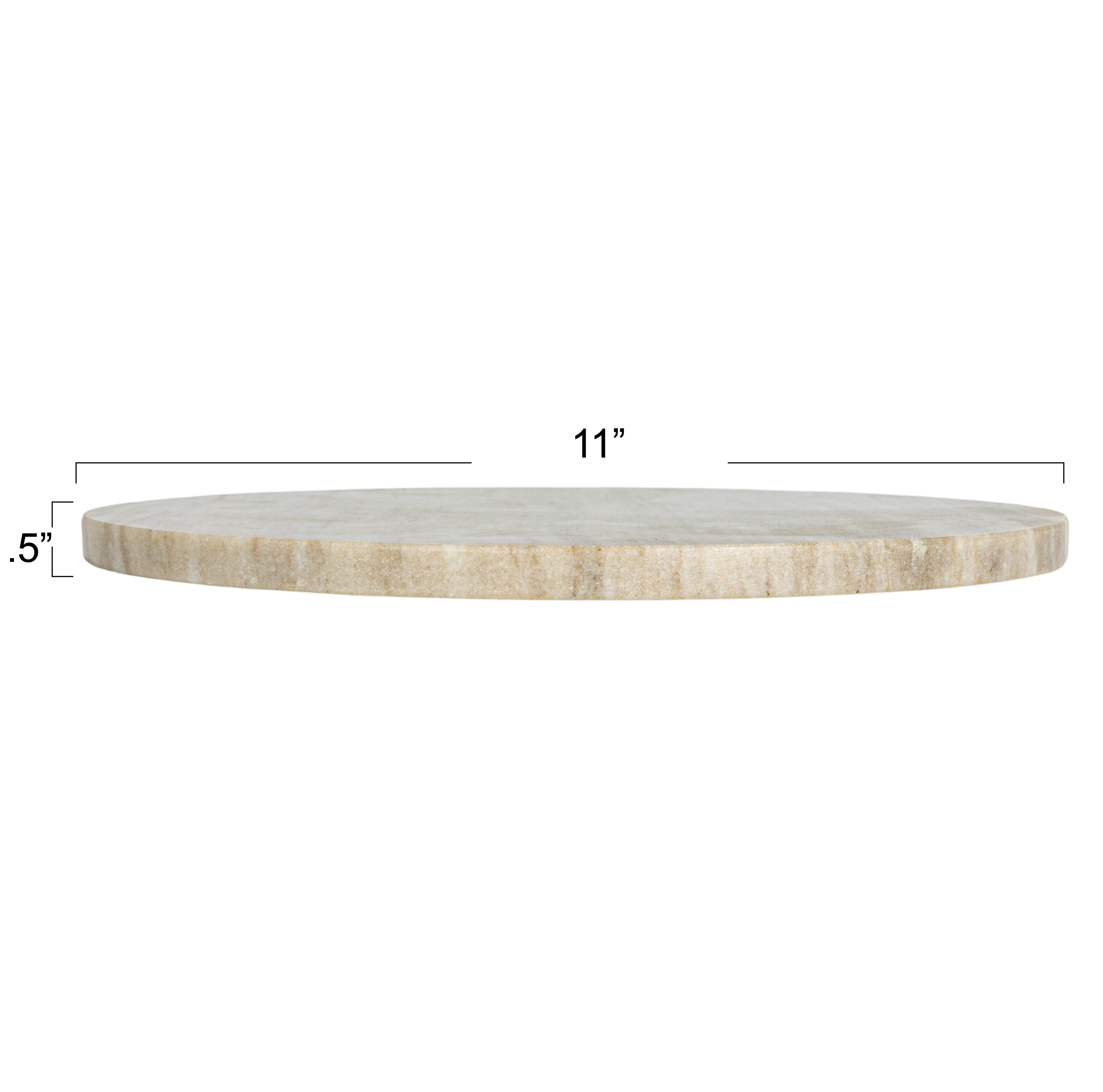 Storied Home Elegant Round Cheese Board, , large