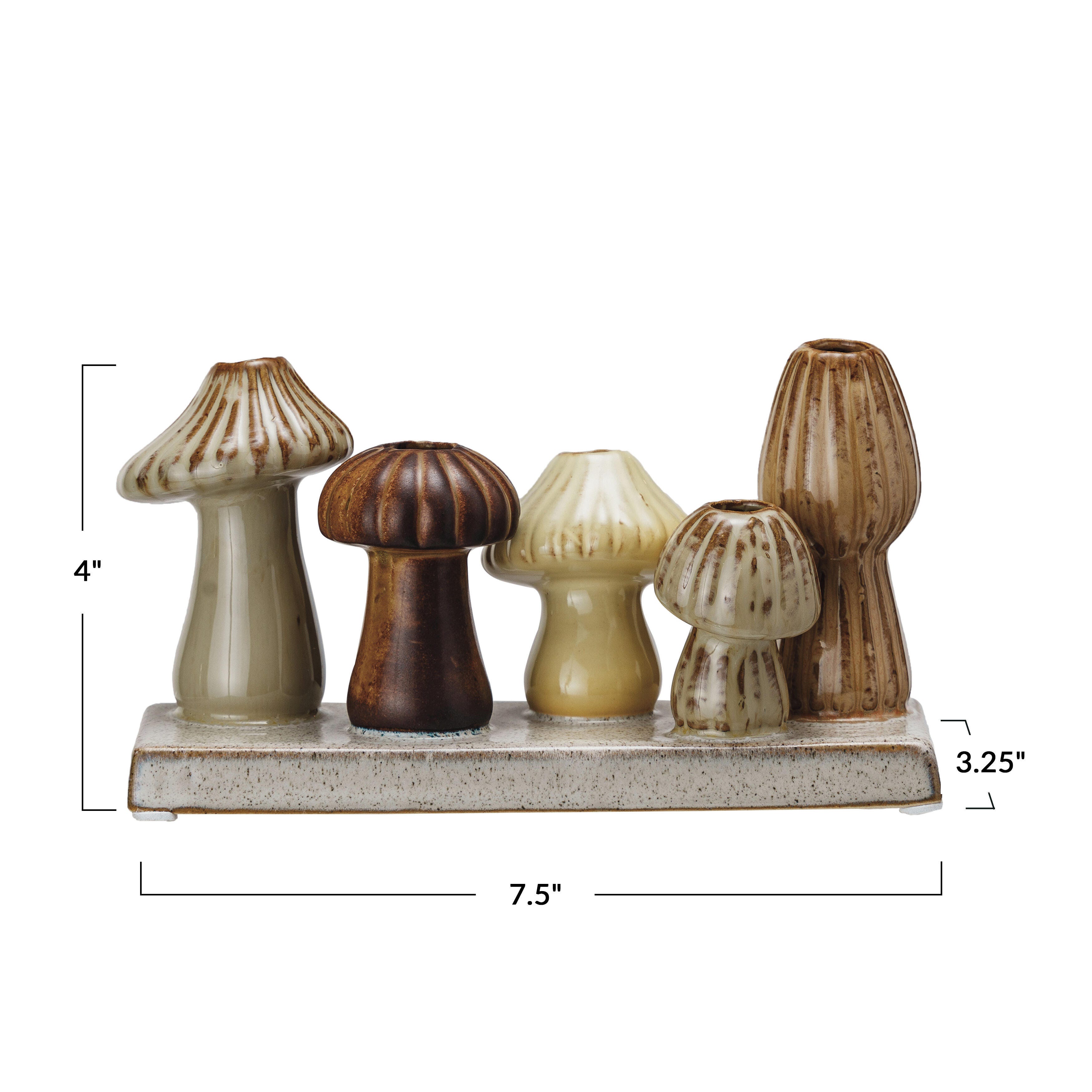 Ashley Furniture 天然大理石オブジェ Storied Home Enchanted Mushroom Vase | Ashley