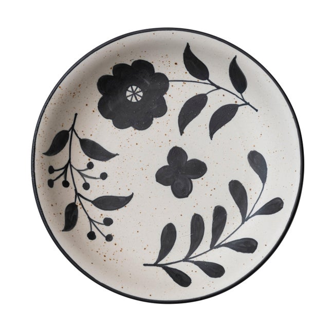 Storied Home Floral Hand Painted Bowl