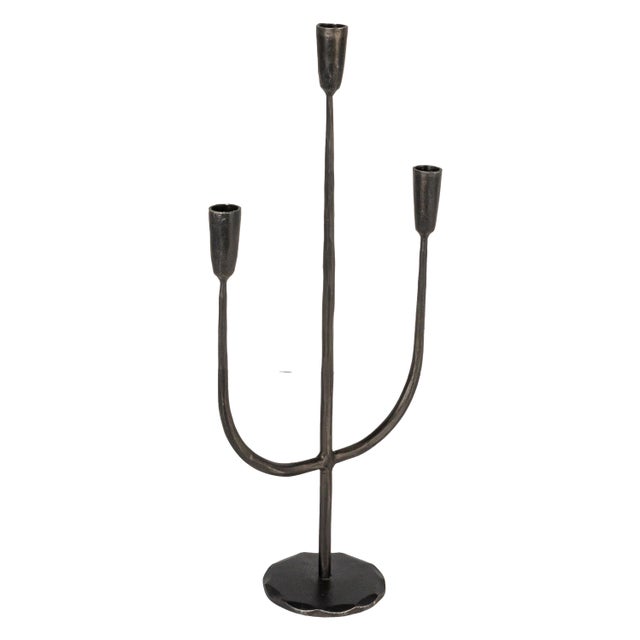 Storied Home Hand-Forged Candelabra
