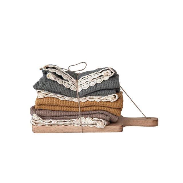 Storied Home Pastoral Tea Towels Set of 3