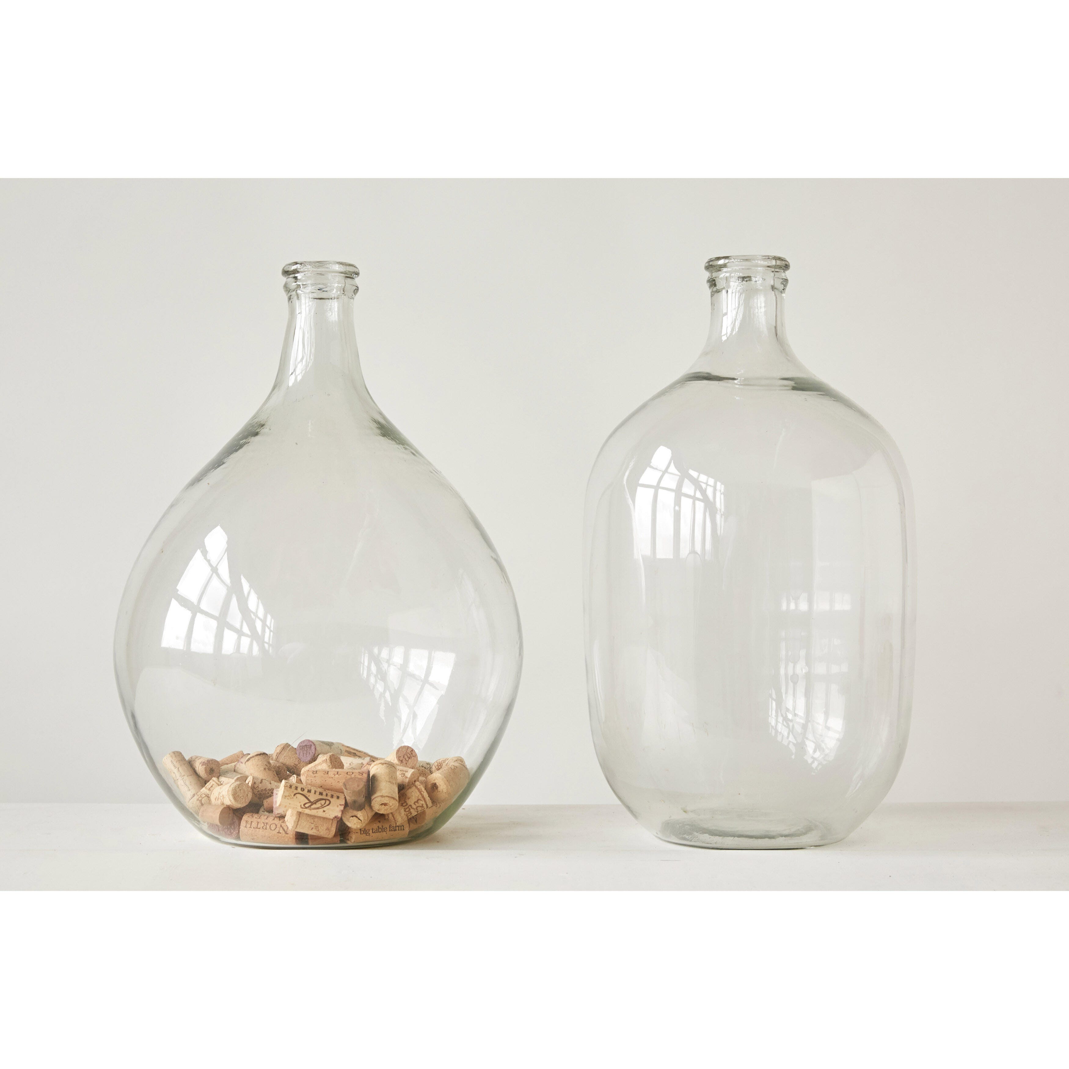 Storied Home Decorative Large Glass Bottle, , large