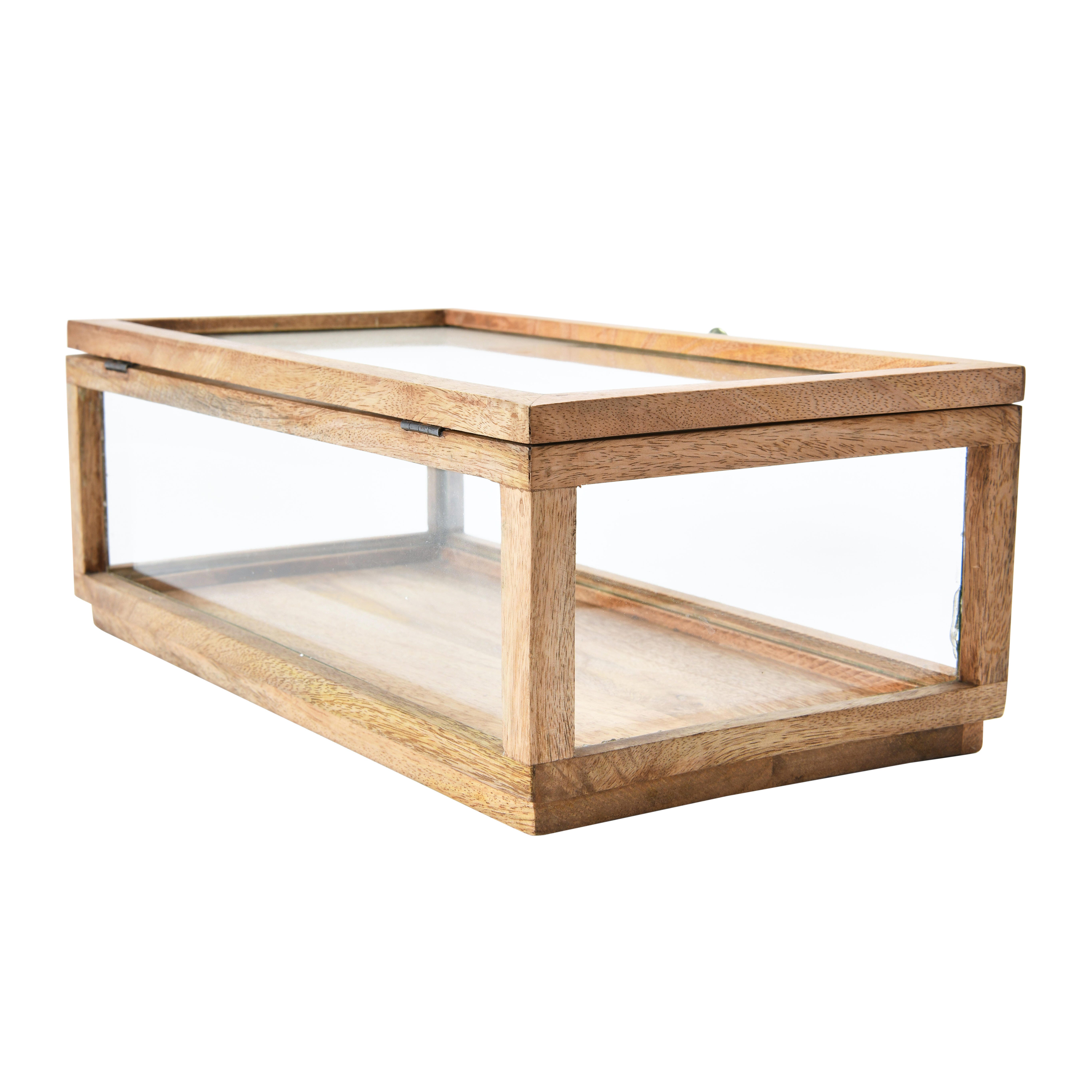 Storied Home Rustic Display Box with Lid, , large
