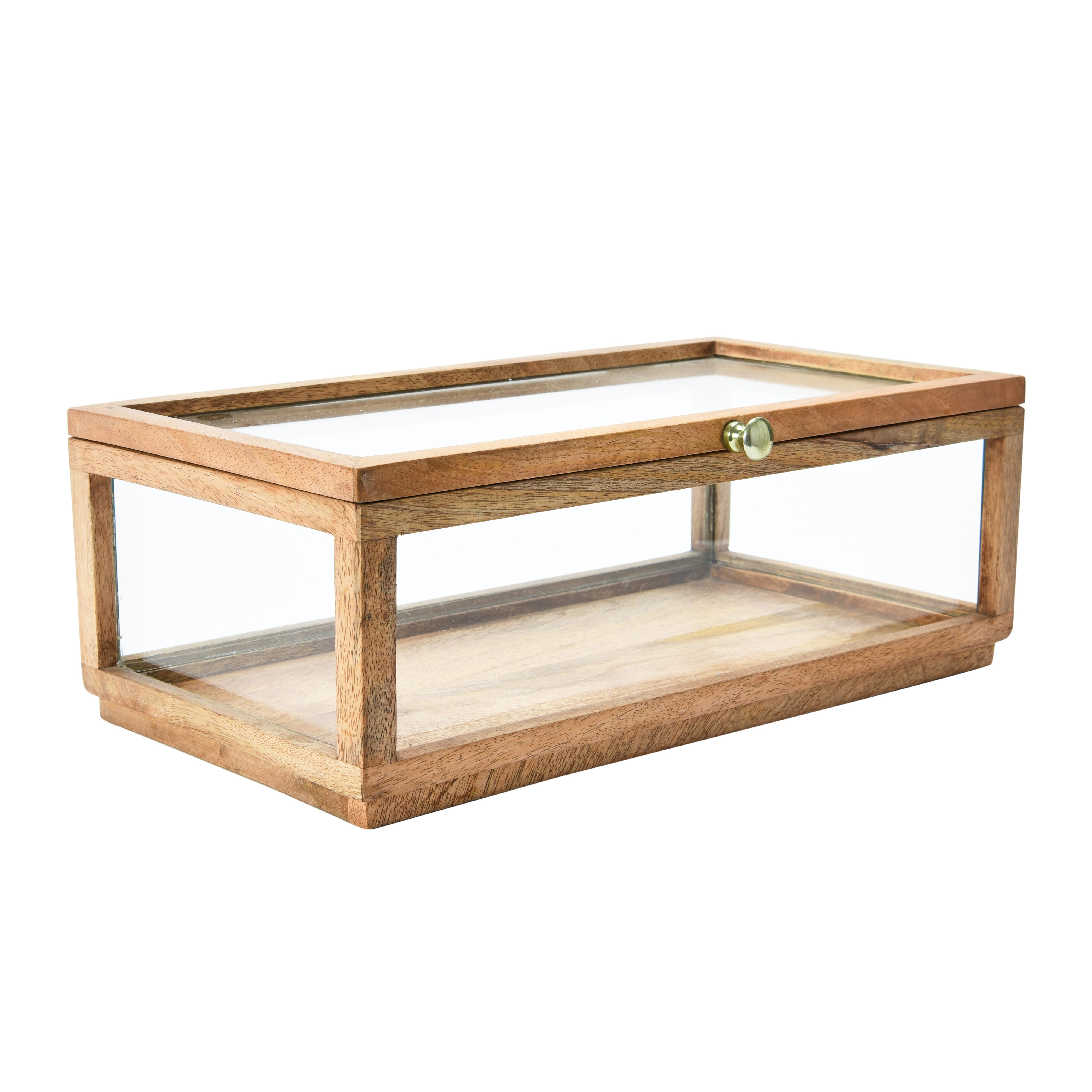 Storied Home Rustic Display Box with Lid, , large