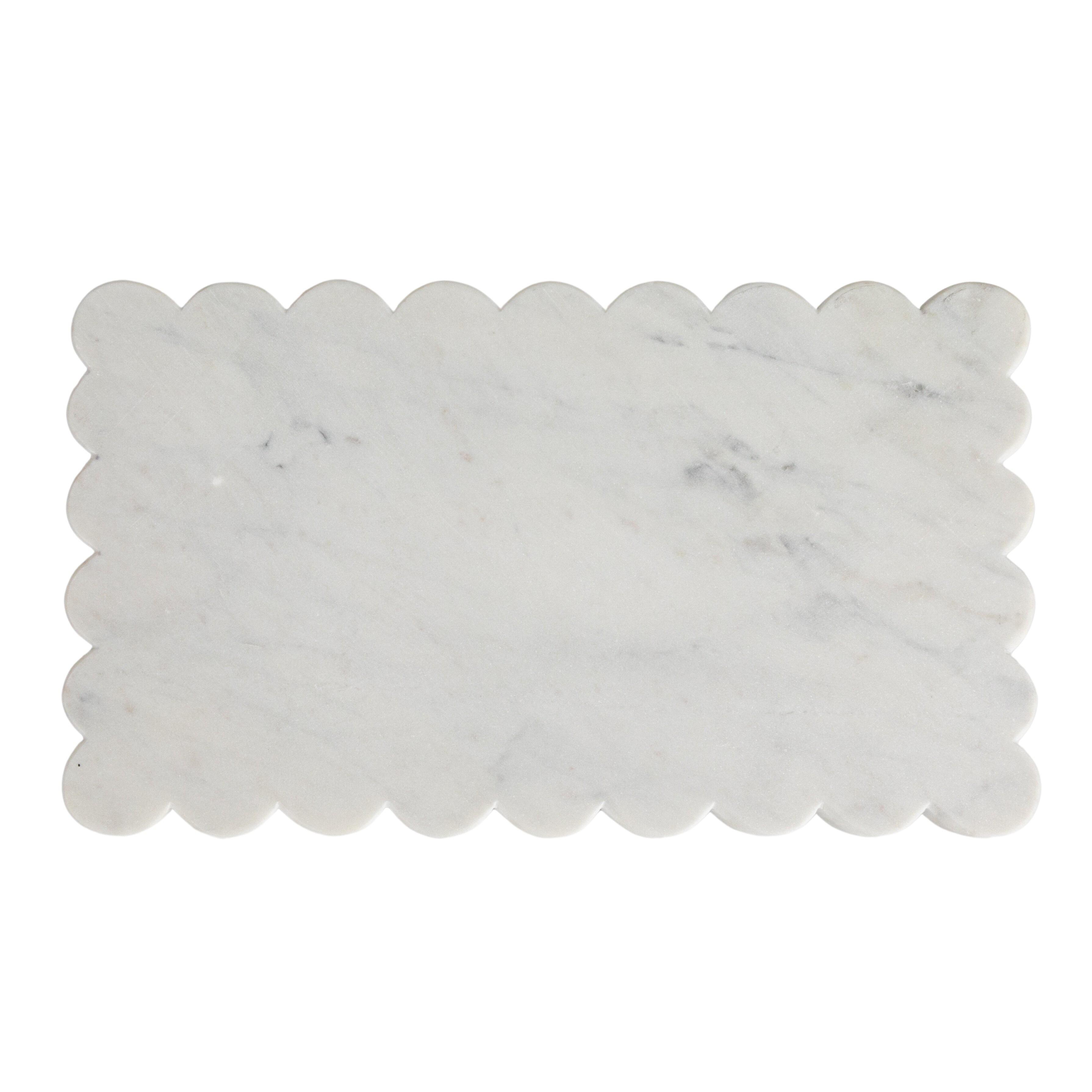 Storied Home Scalloped Edge Cheese Board, , large