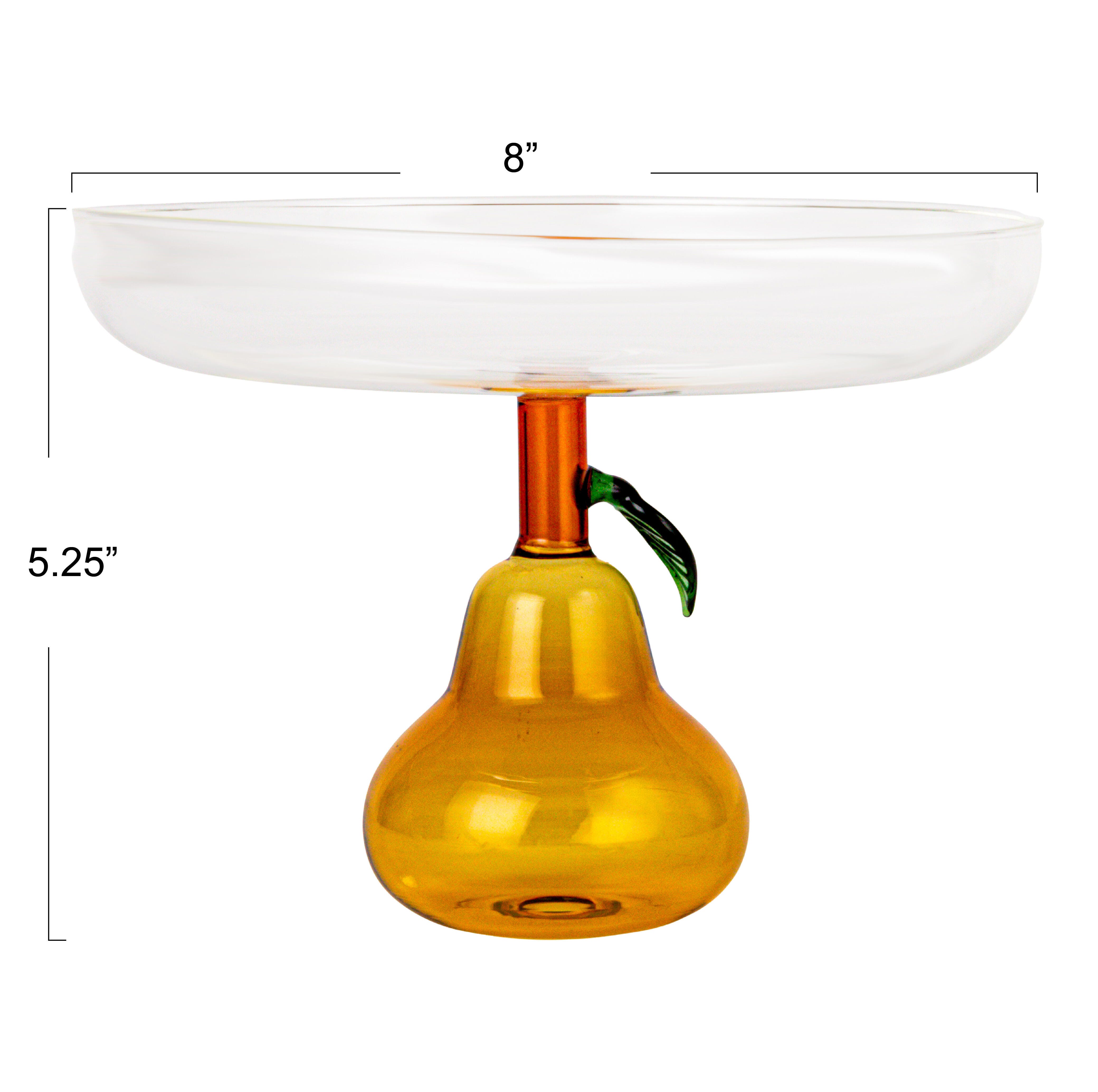 Storied Home Pear Food Pedestal, , large