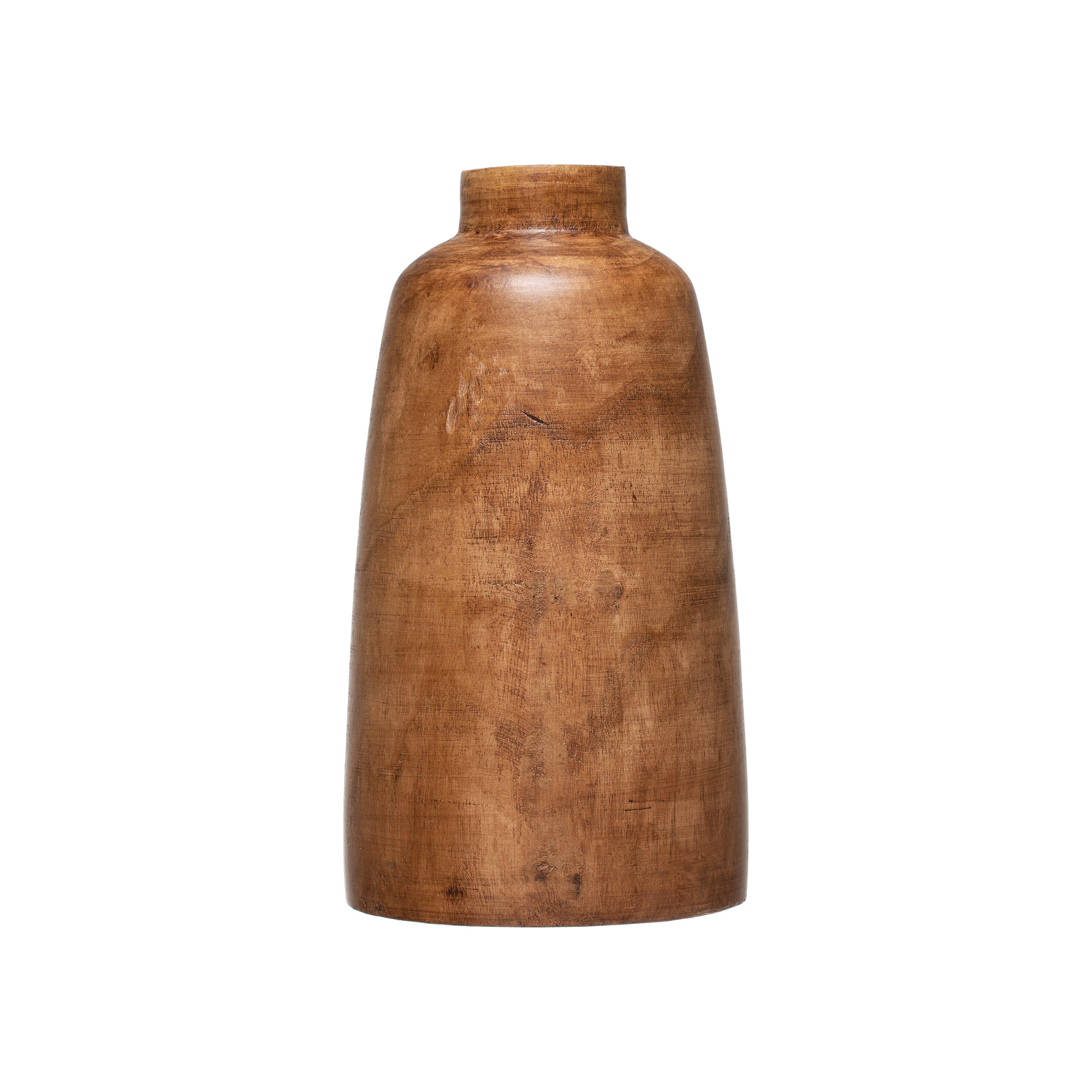 Storied Home Decorative Paulownia Tall Vase, , large