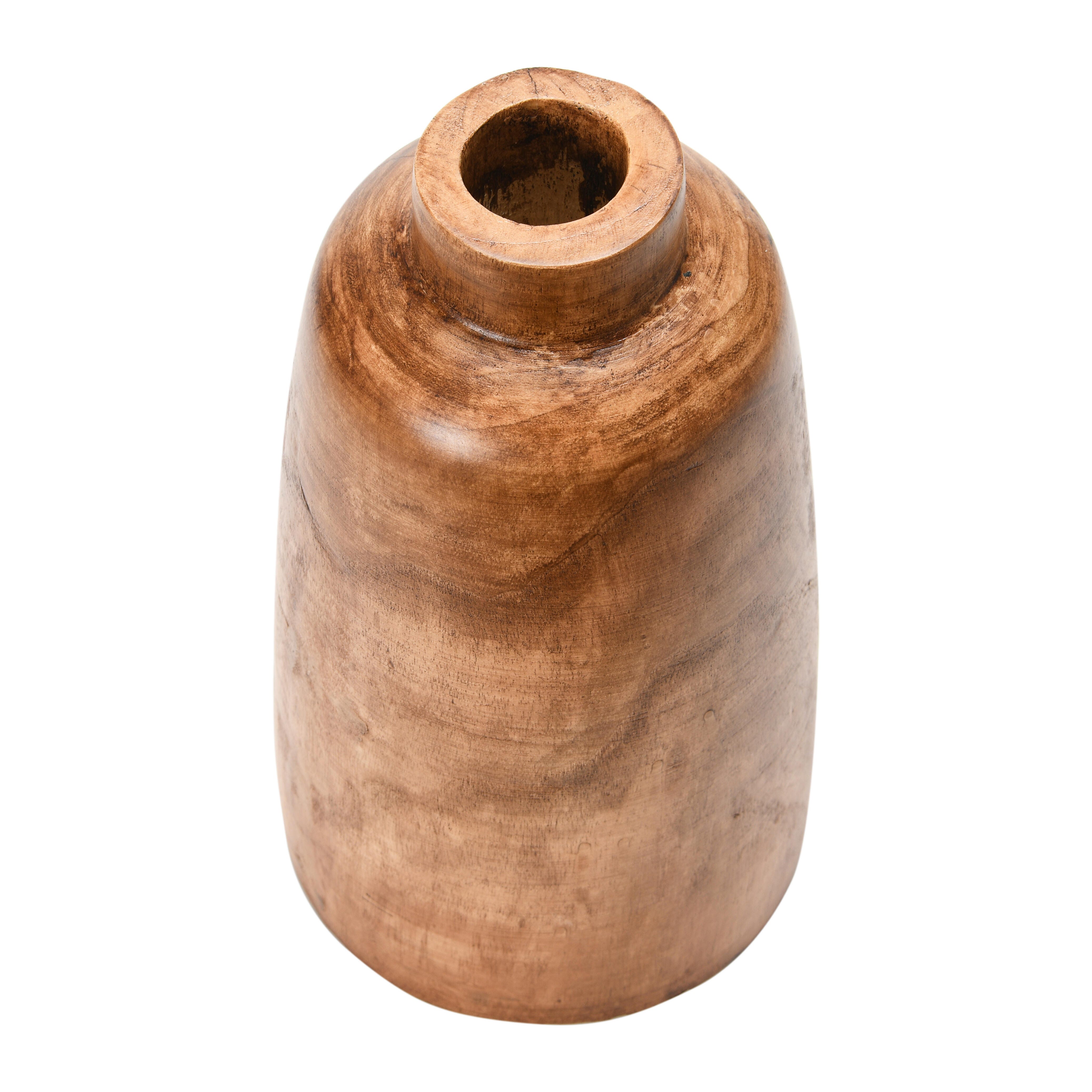 Storied Home Decorative Paulownia Tall Vase, , large