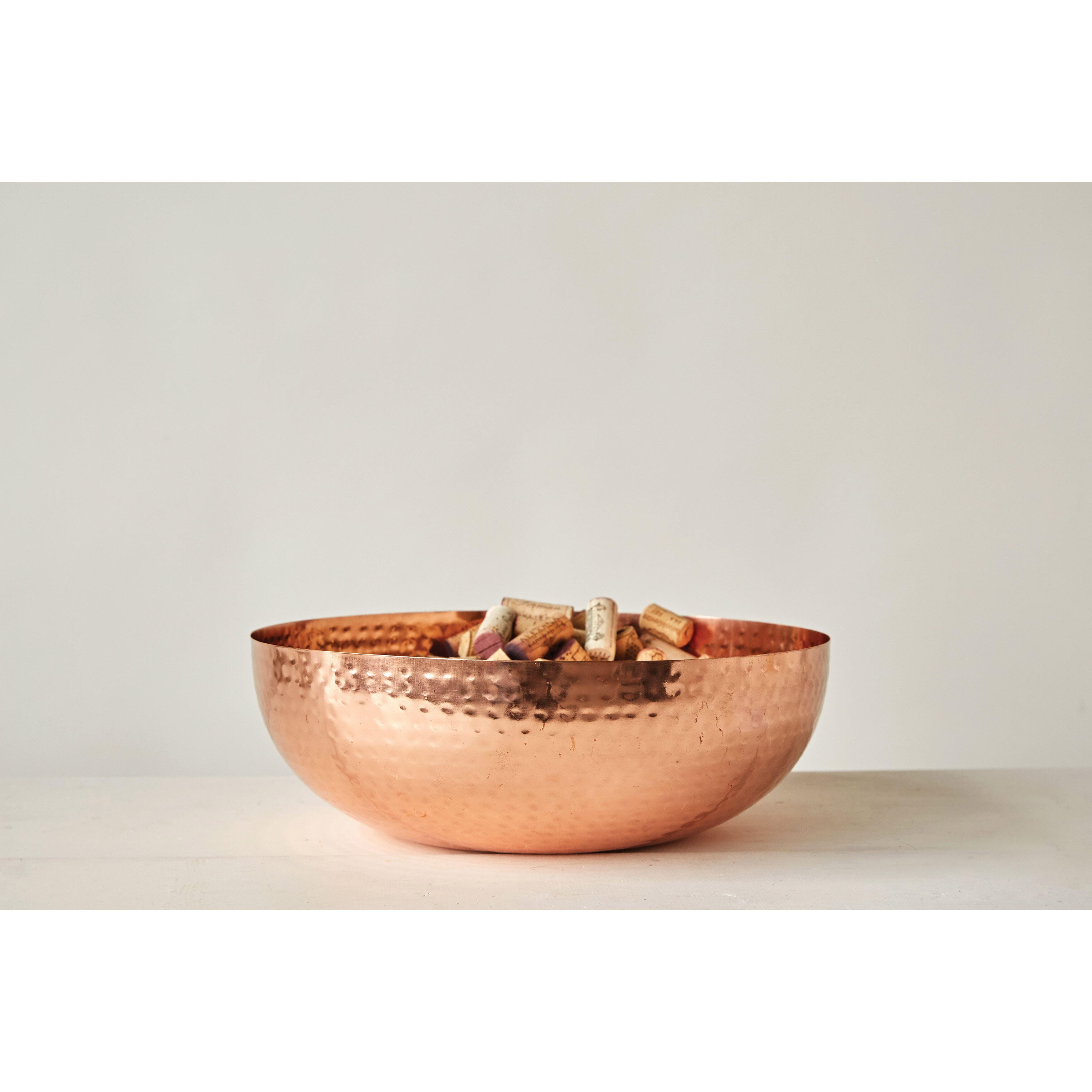 Storied Home Round Hammered Bowl, , large