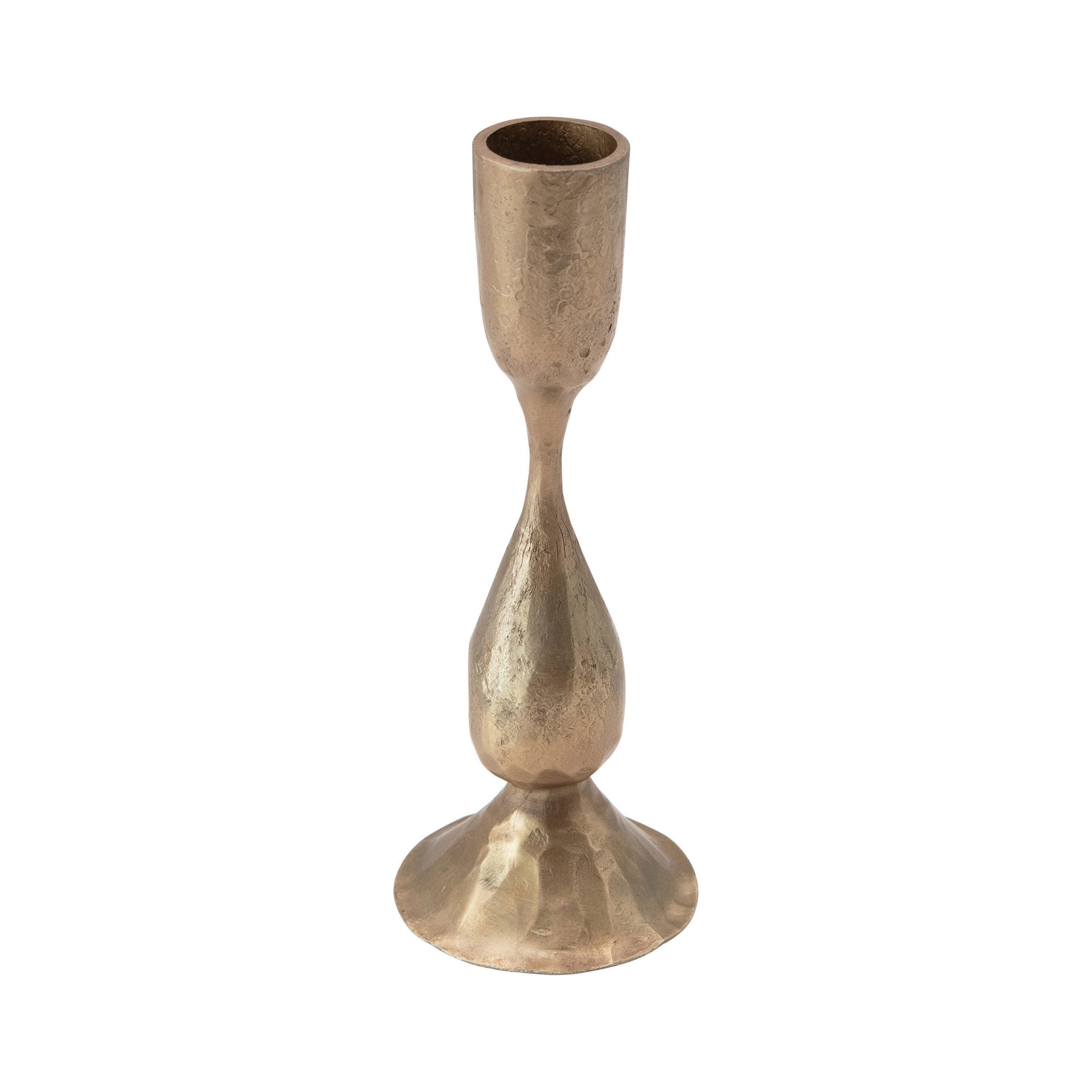 Storied Home Round Hand-Forged Taper Holder, , large