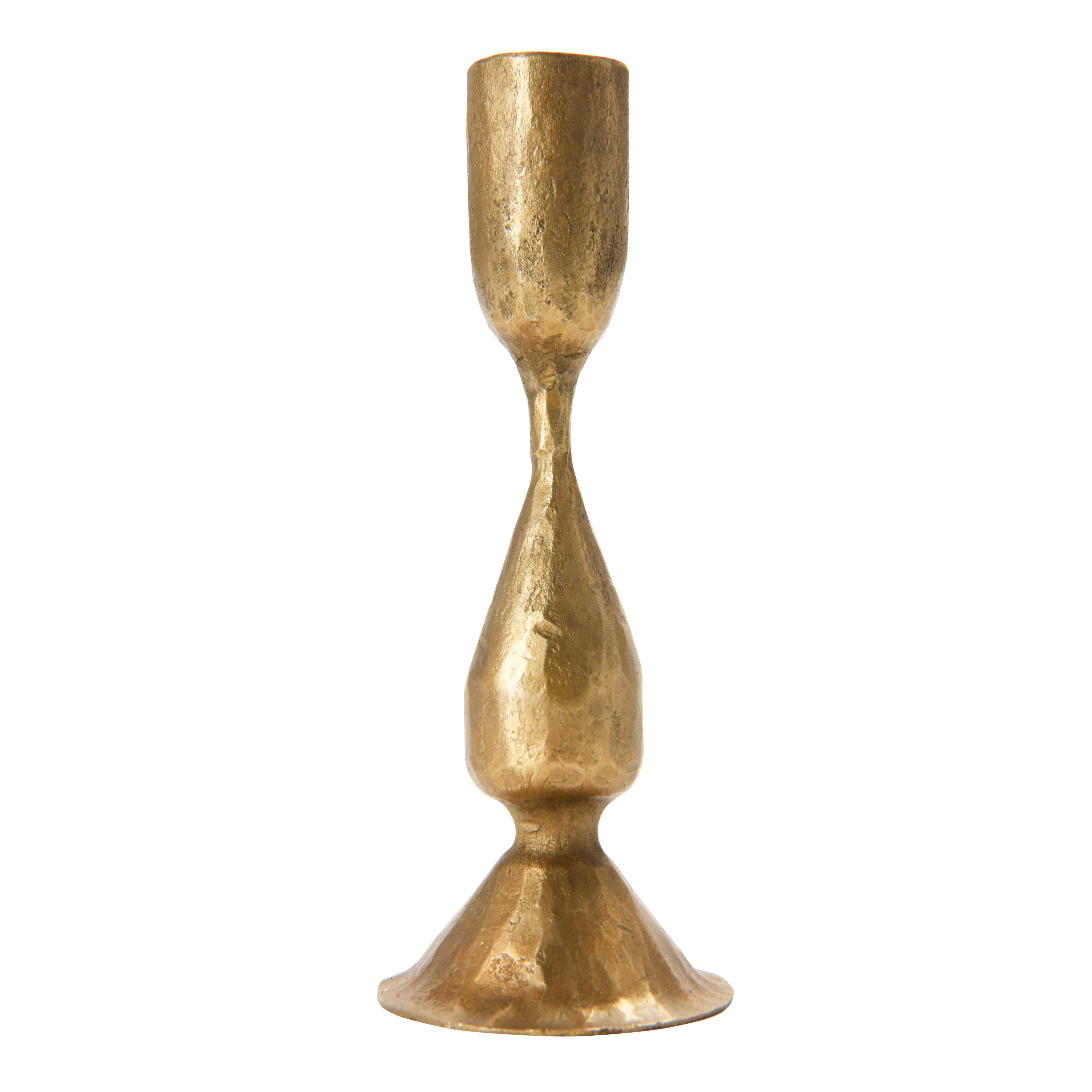 Storied Home Round Hand-Forged Taper Holder, , large