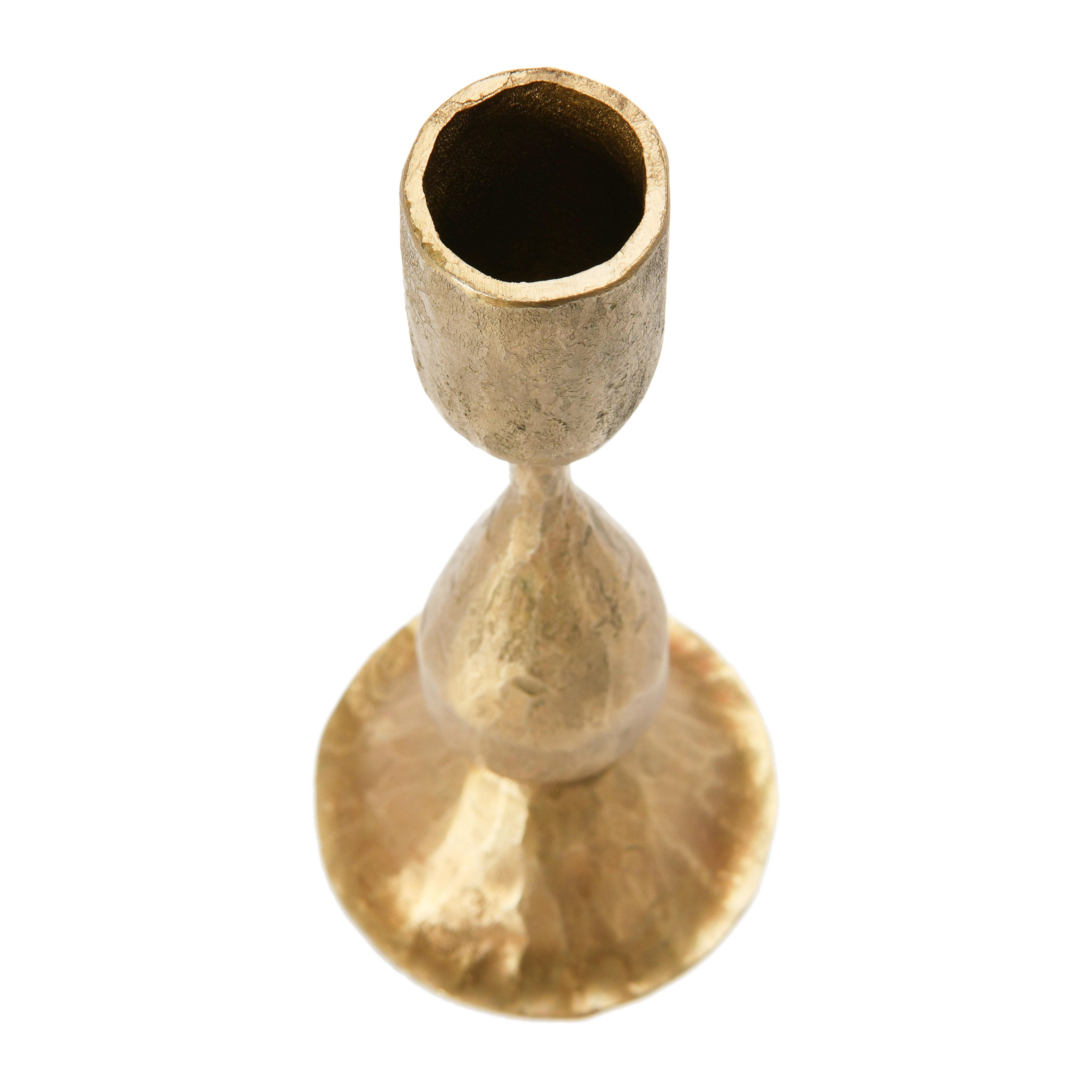 Storied Home Round Hand-Forged Taper Holder, , large