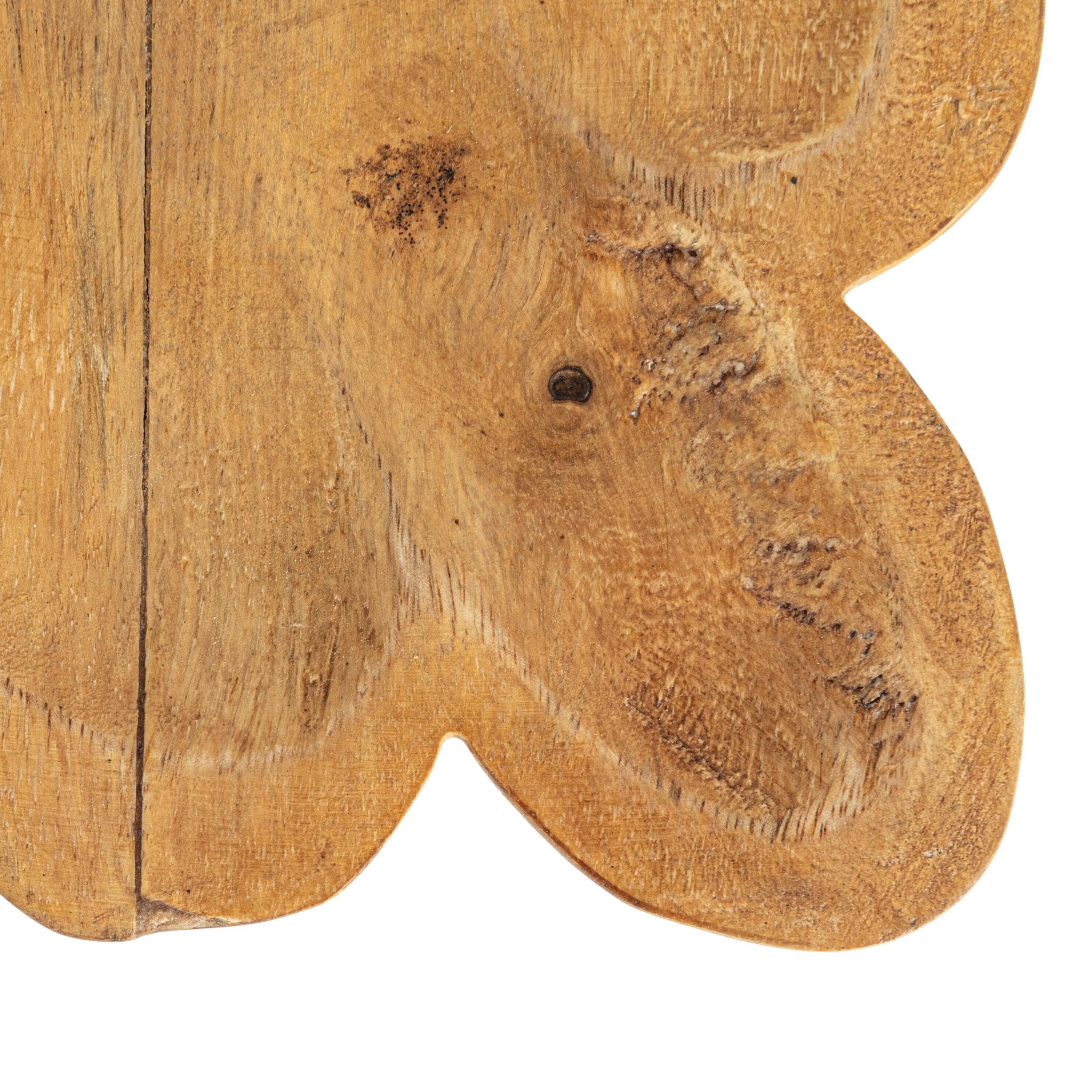 Storied Home Rustic Scalloped Tray, , large