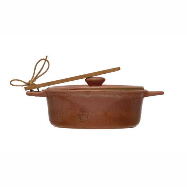 Storied Home Brie Baker with Spreader Set