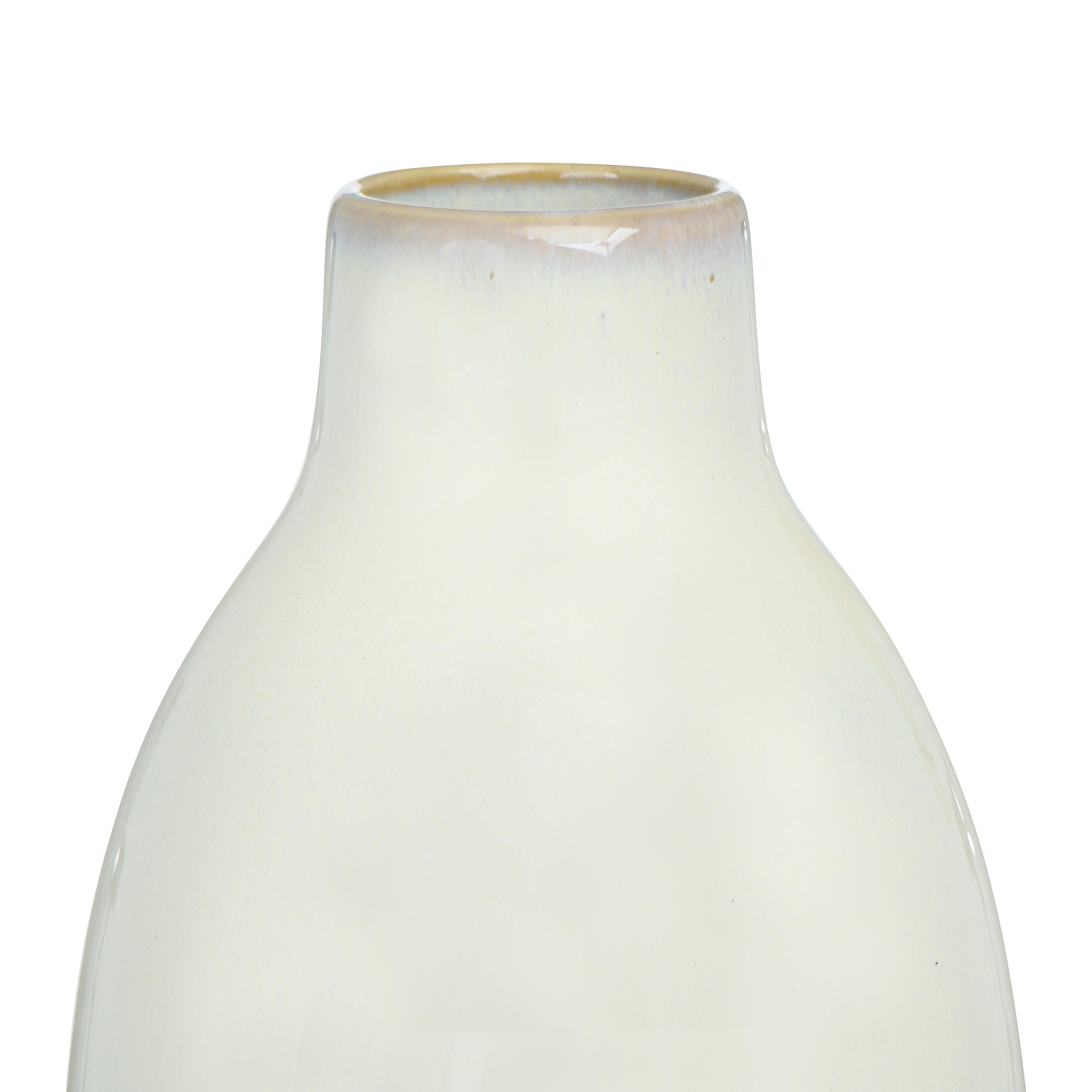 Storied Home Stoneware Vase with Glazed Pattern, , large