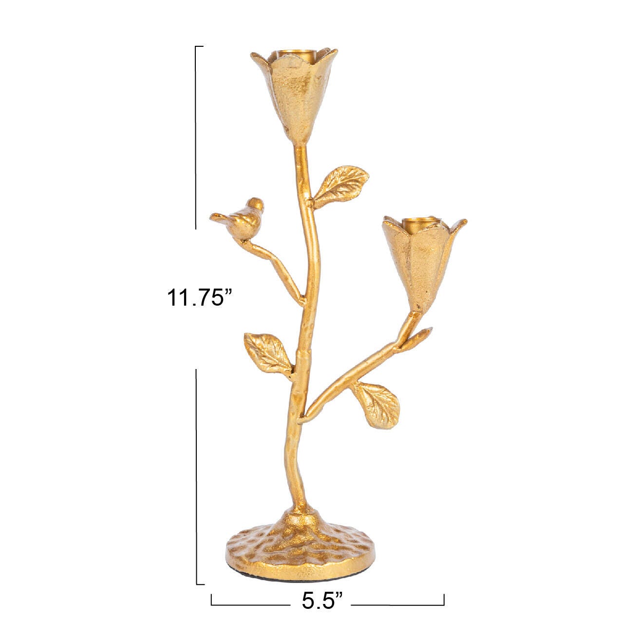 Storied Home Tall Hand-Forged Candelabra, , large