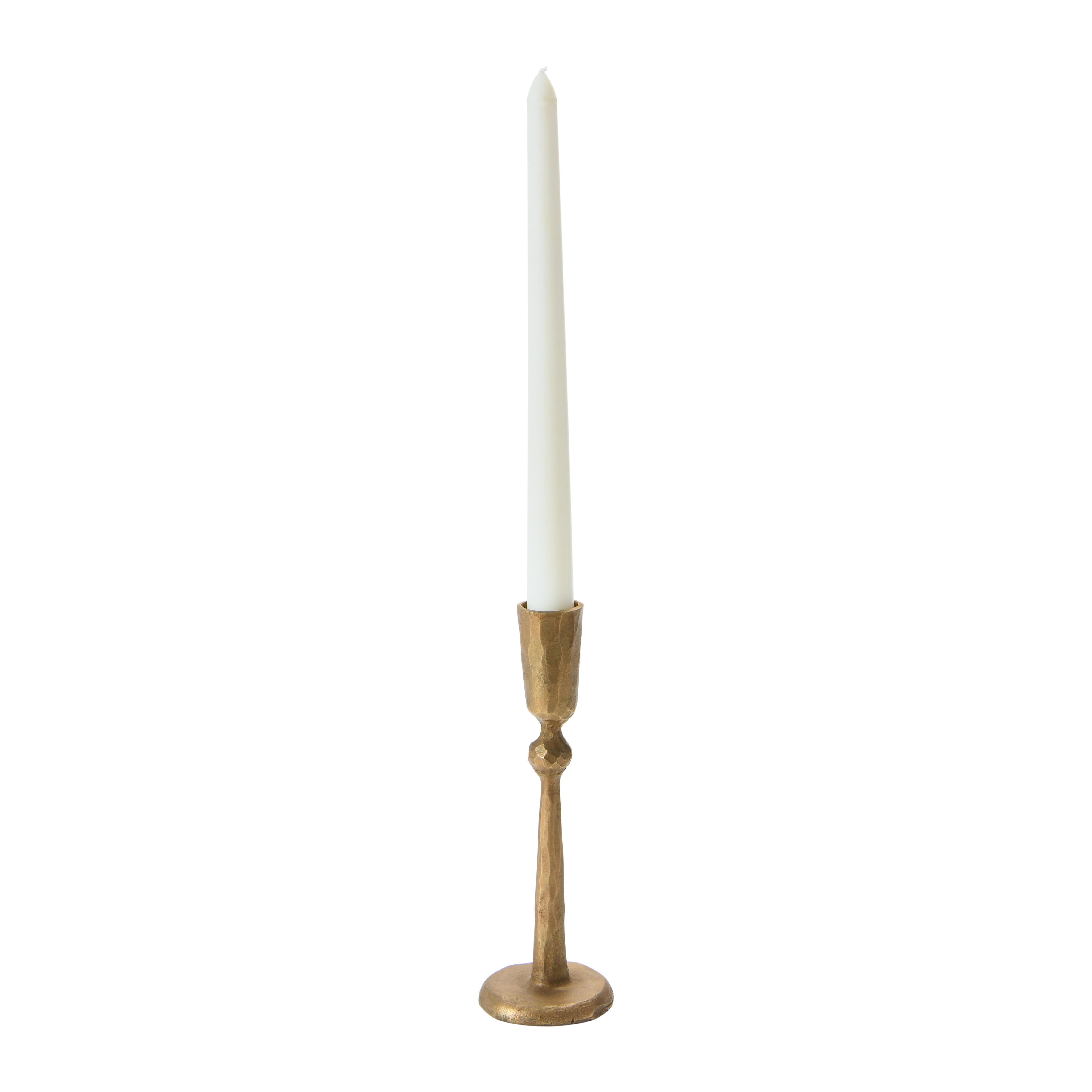 Storied Home Tall Hand-Forged Taper Holder, , large