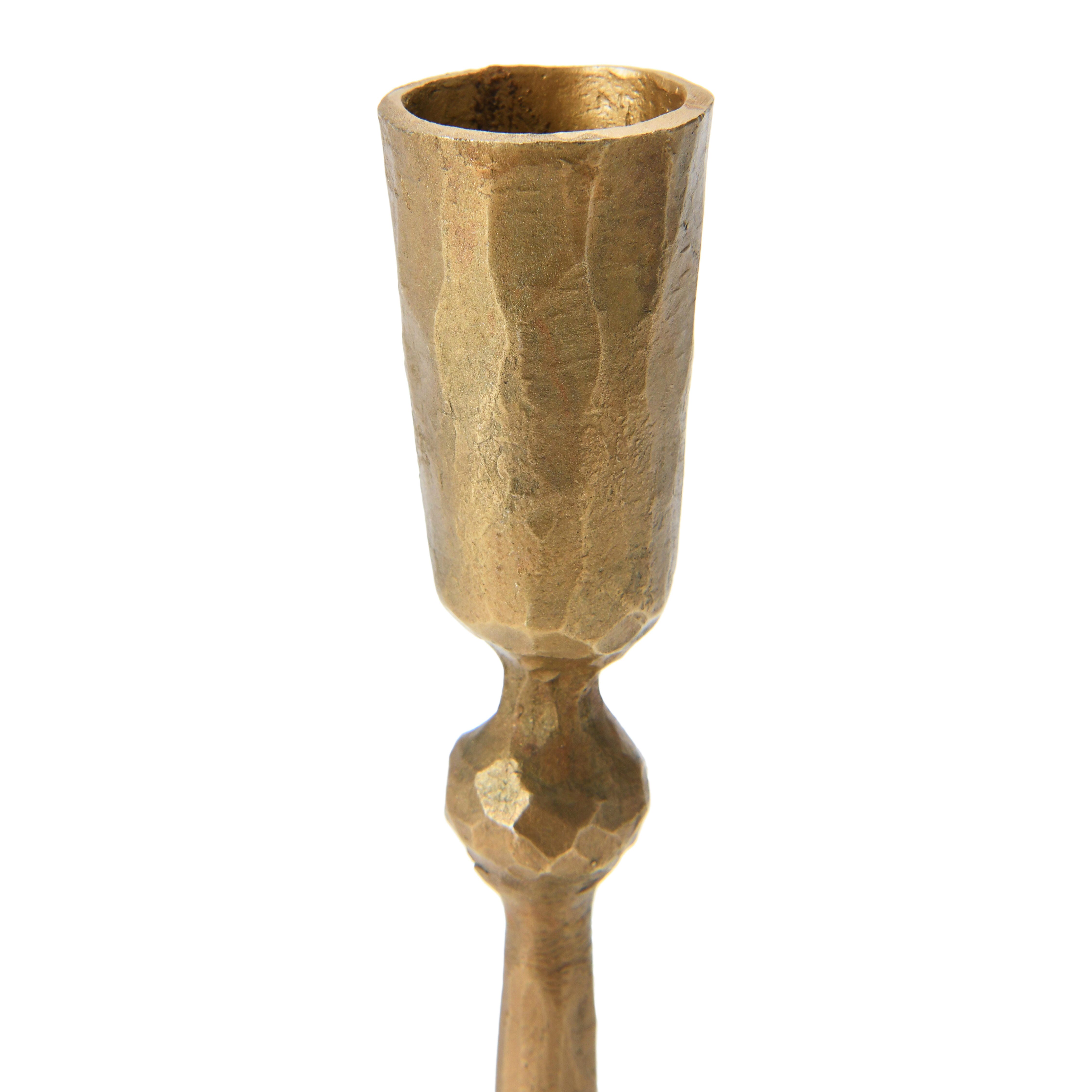 Storied Home Tall Hand-Forged Taper Holder, , large