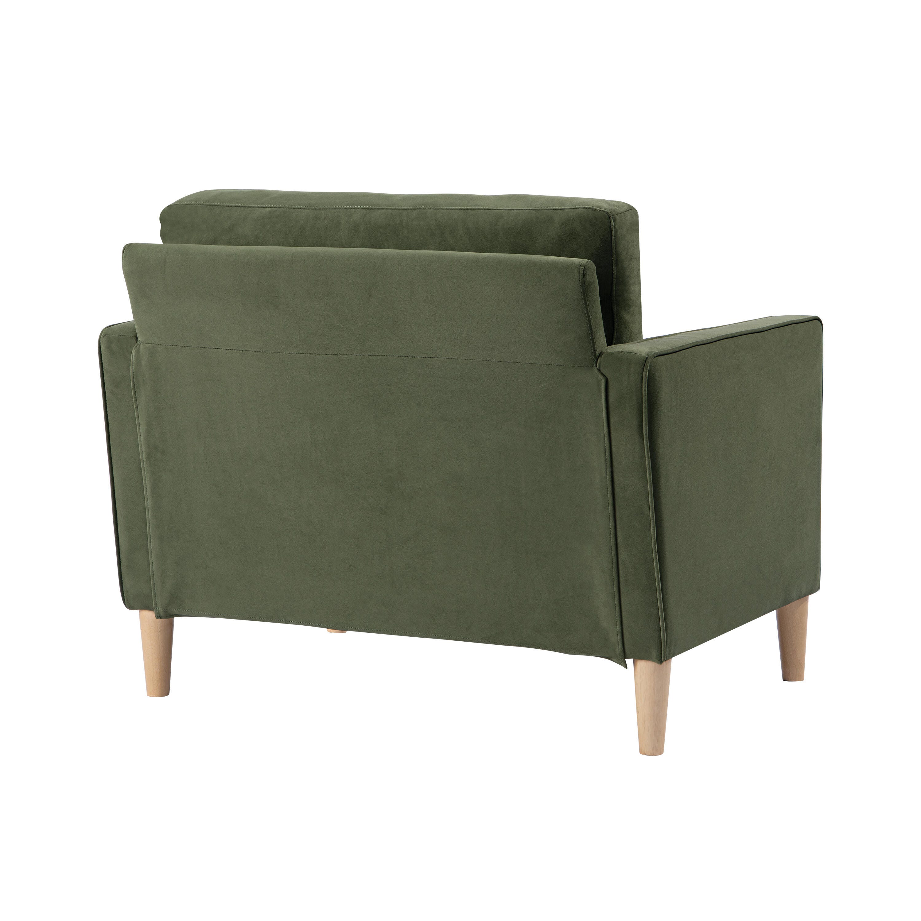 Studio Living Lansing Accent Chair, Olive, large