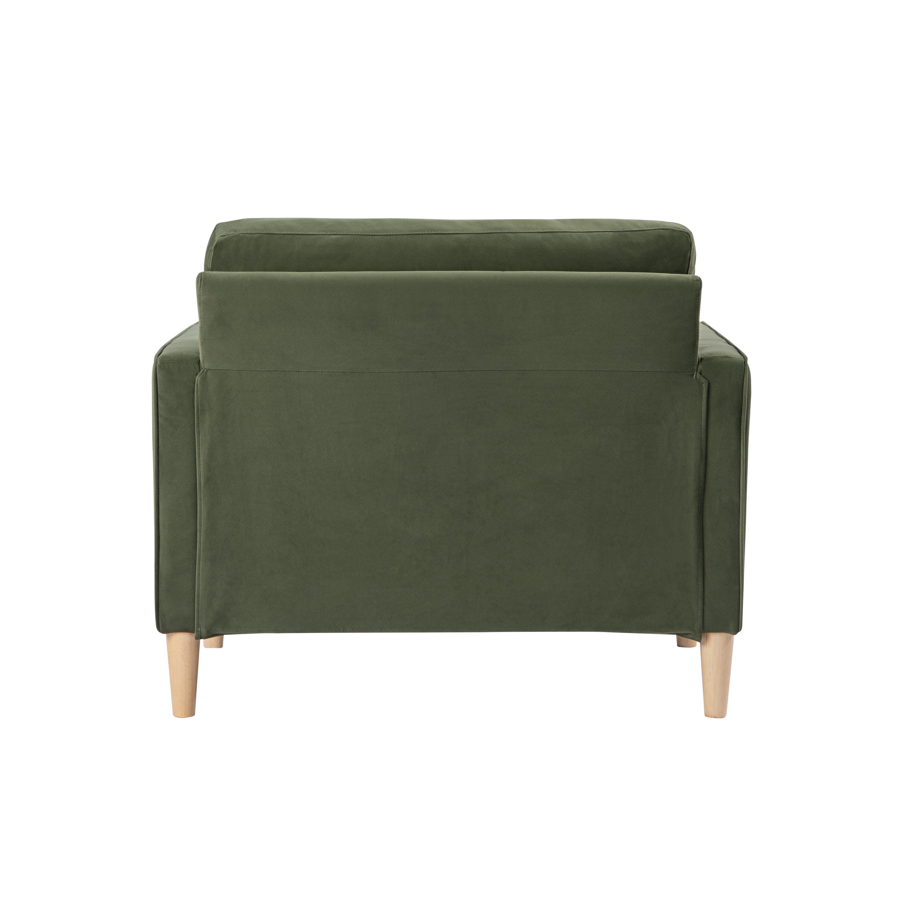 Studio Living Lansing Accent Chair, Olive, large