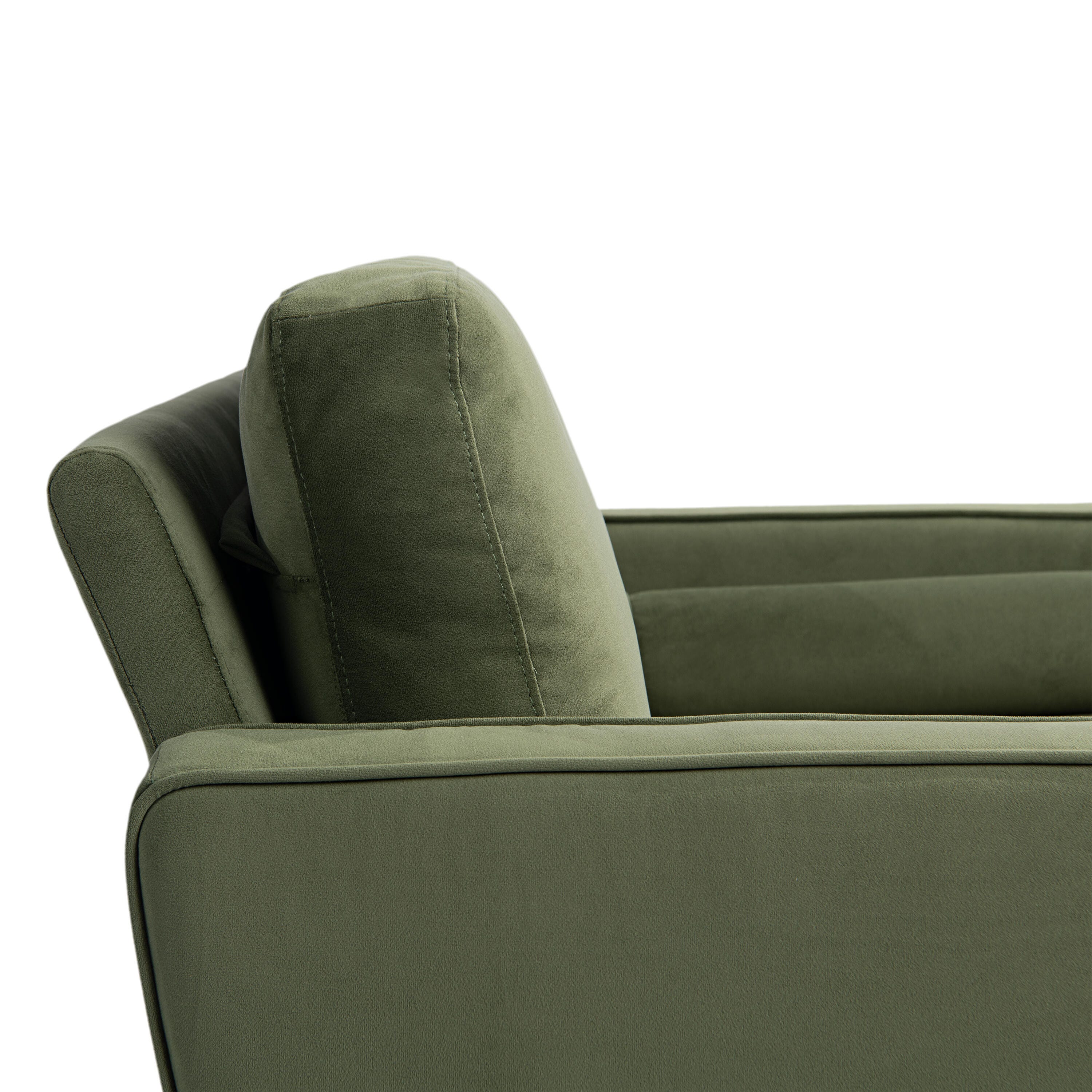 Studio Living Lansing Accent Chair, Olive, large