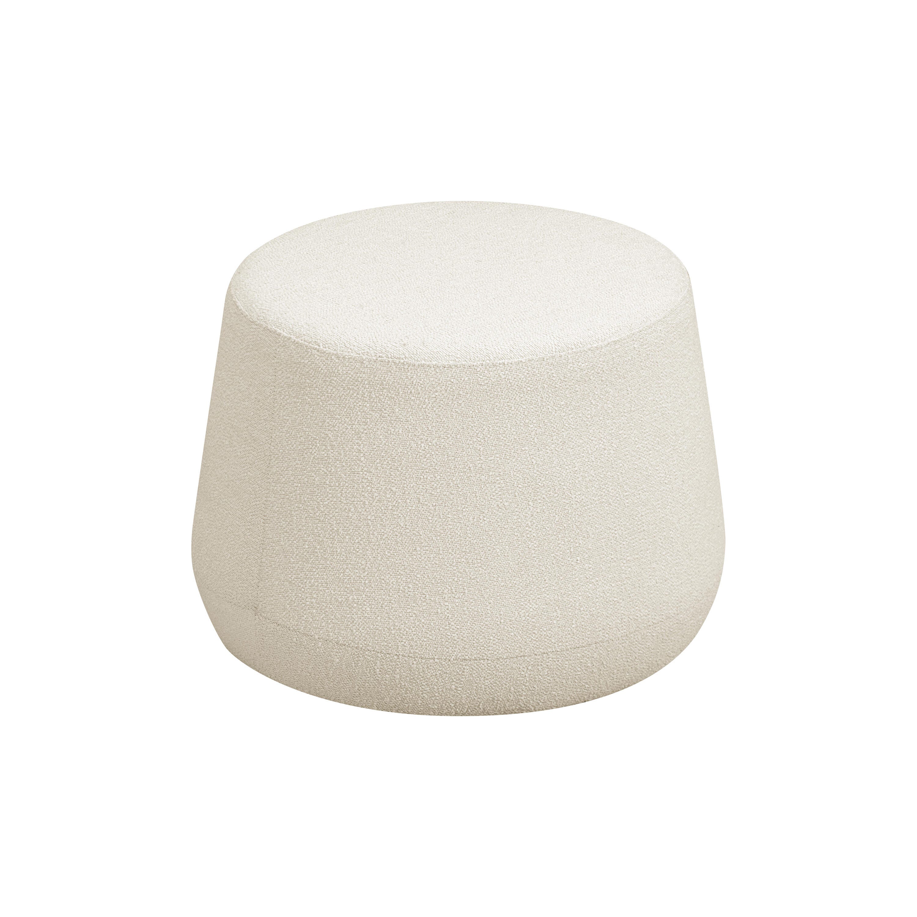 Studio Living Gentry Ottoman, Snow, large