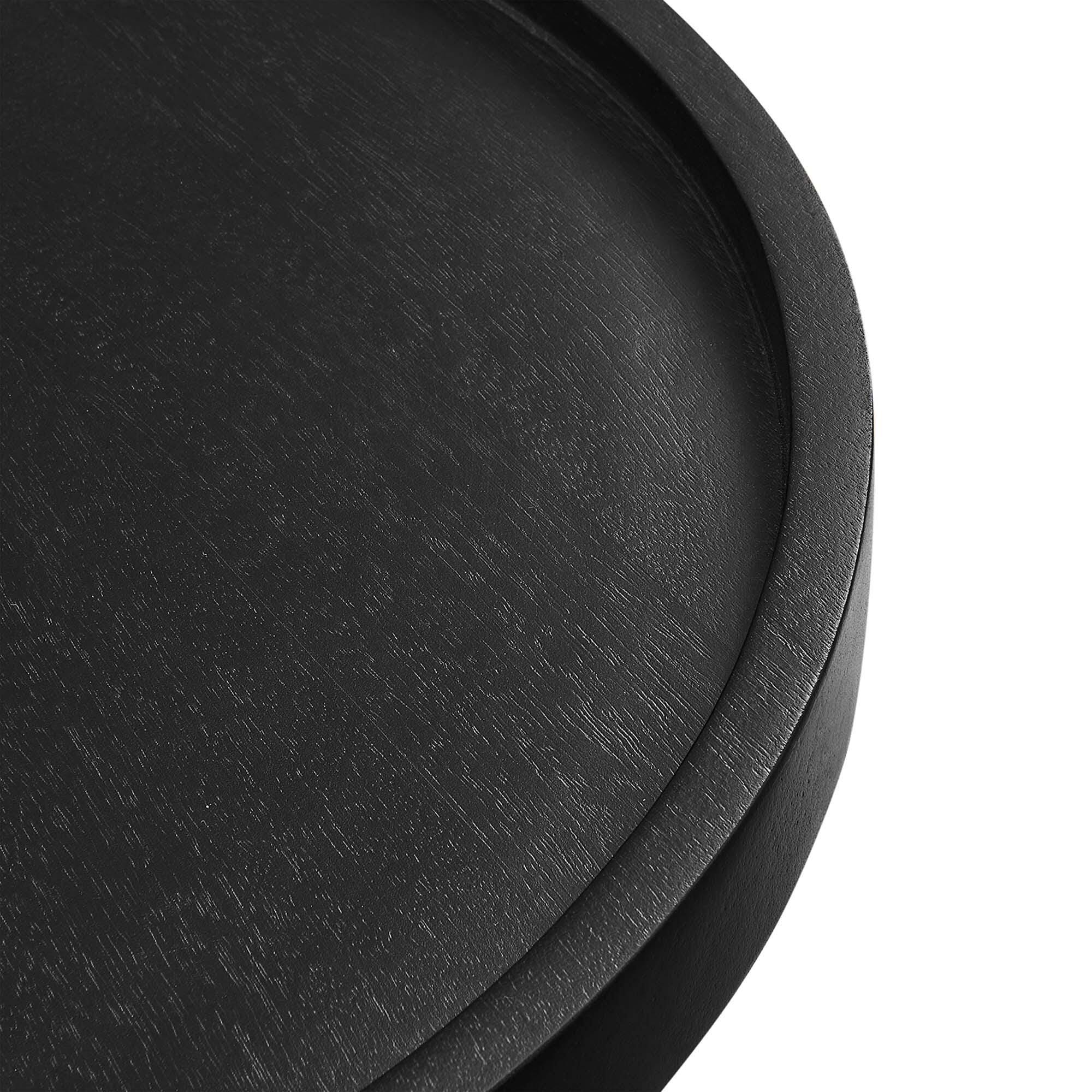 Modway Chiro Side Table, Black, large