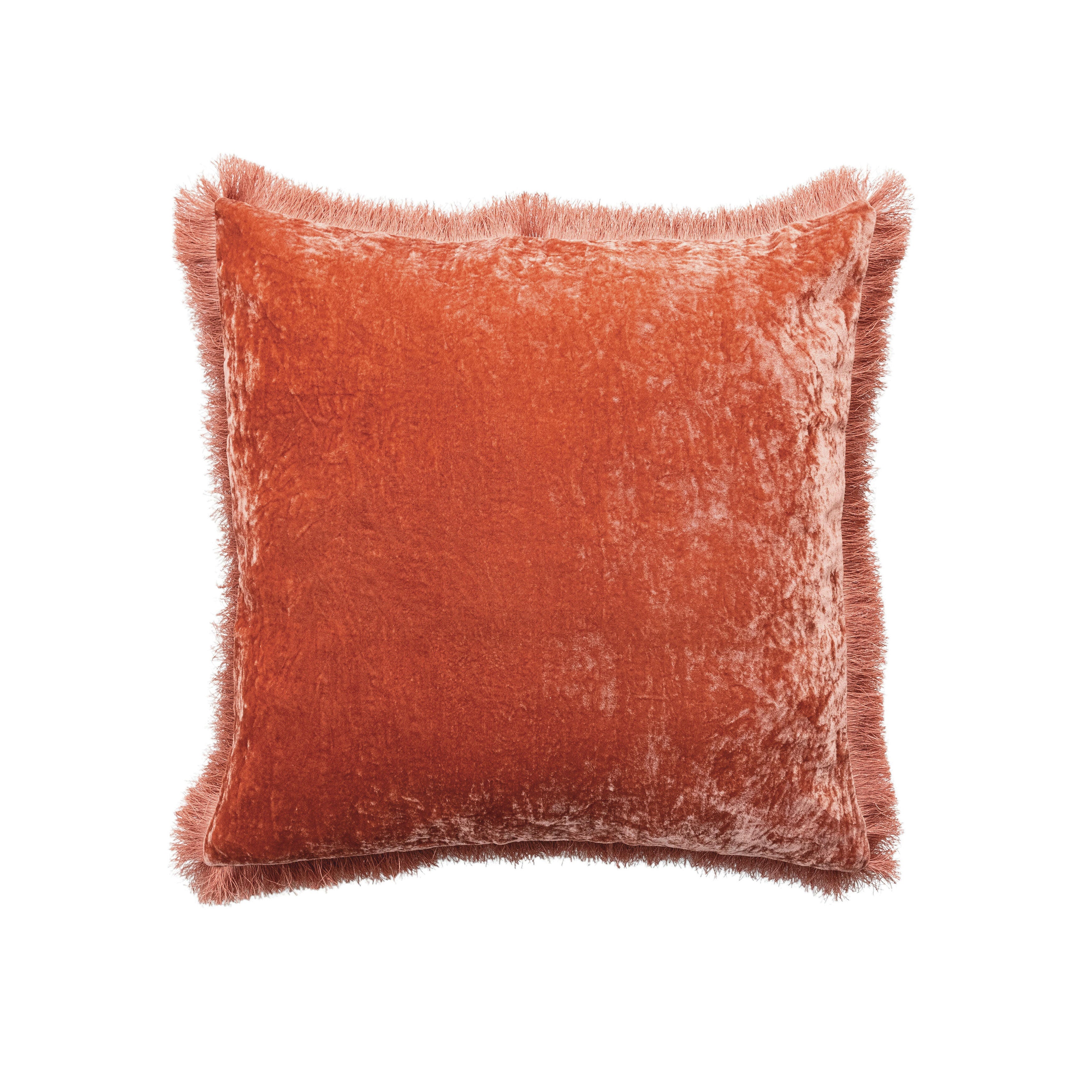 Storied Home Charm Eyelash Fringe Pillow, , large
