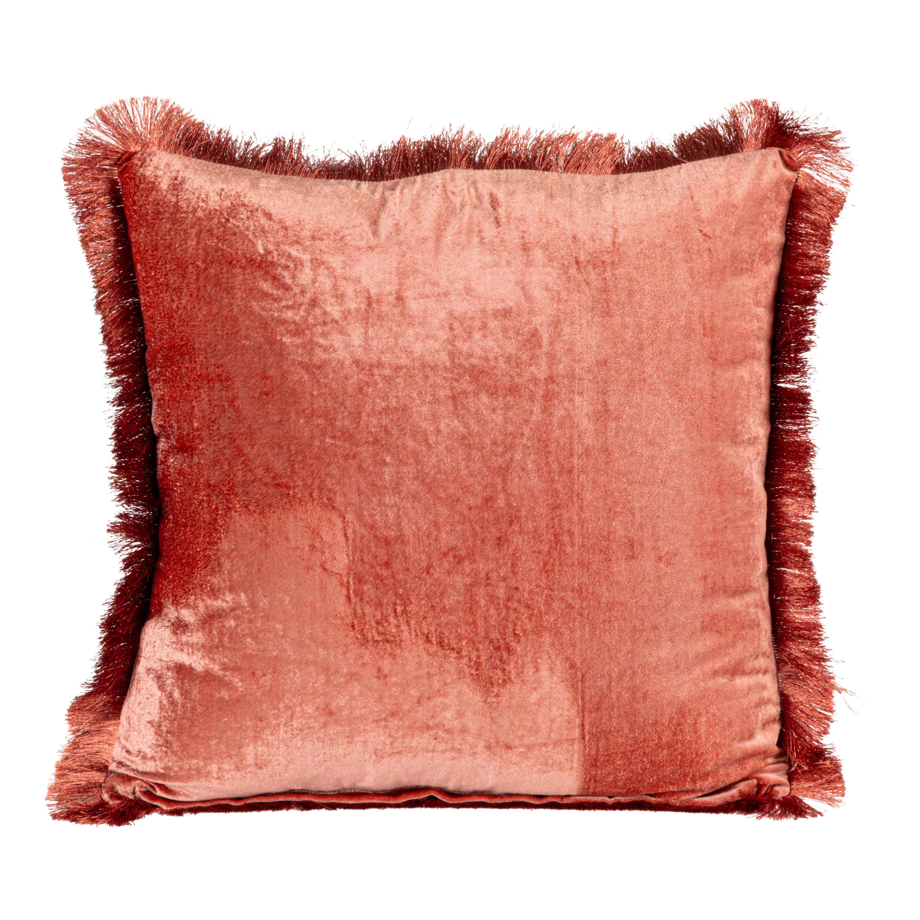 Storied Home Charm Eyelash Fringe Pillow, , large