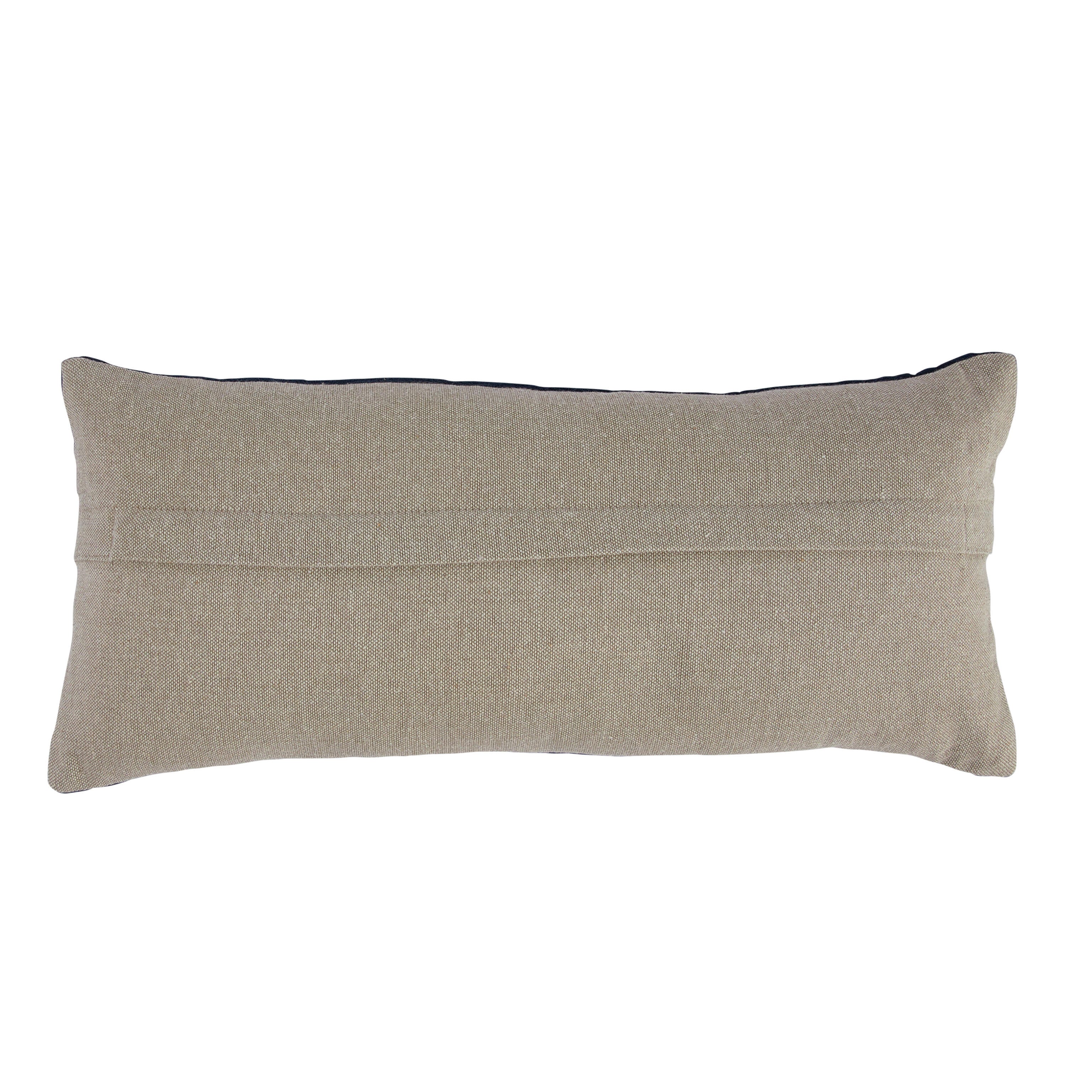 Storied Home Beetles and Chambray Back Lumbar Pillow, , large