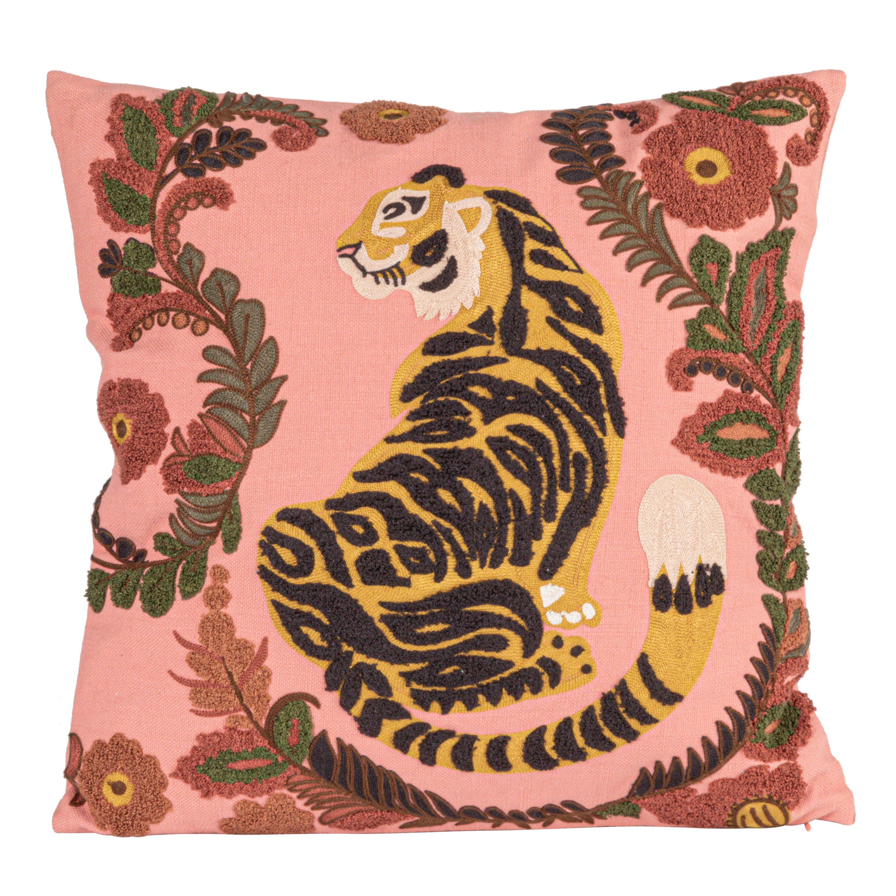 Storied Home Slub Pillow, , large