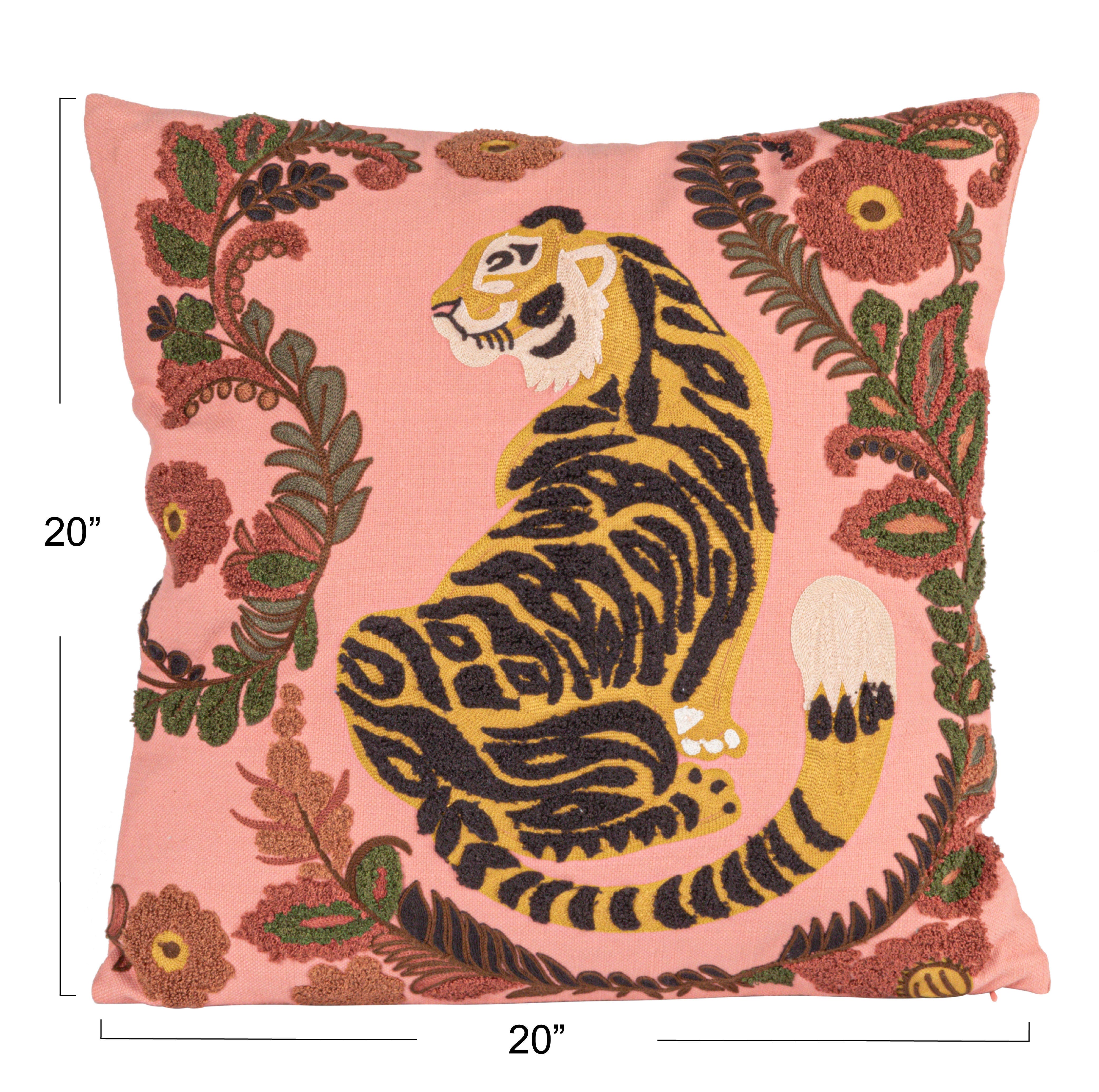 Storied Home Slub Pillow, , large