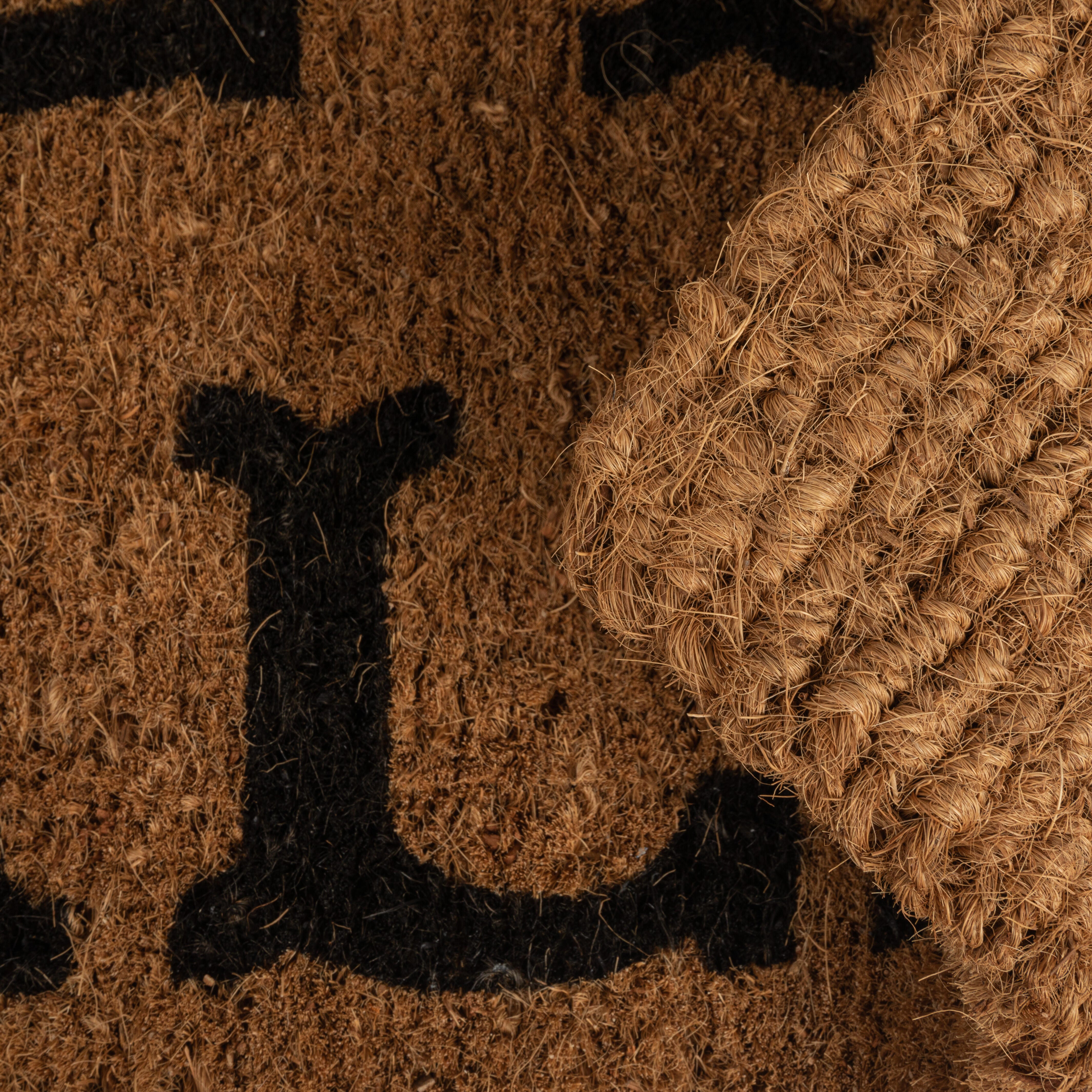 Storied Home Hey Y'all Print Coir 32" x 16" Doormat, , large
