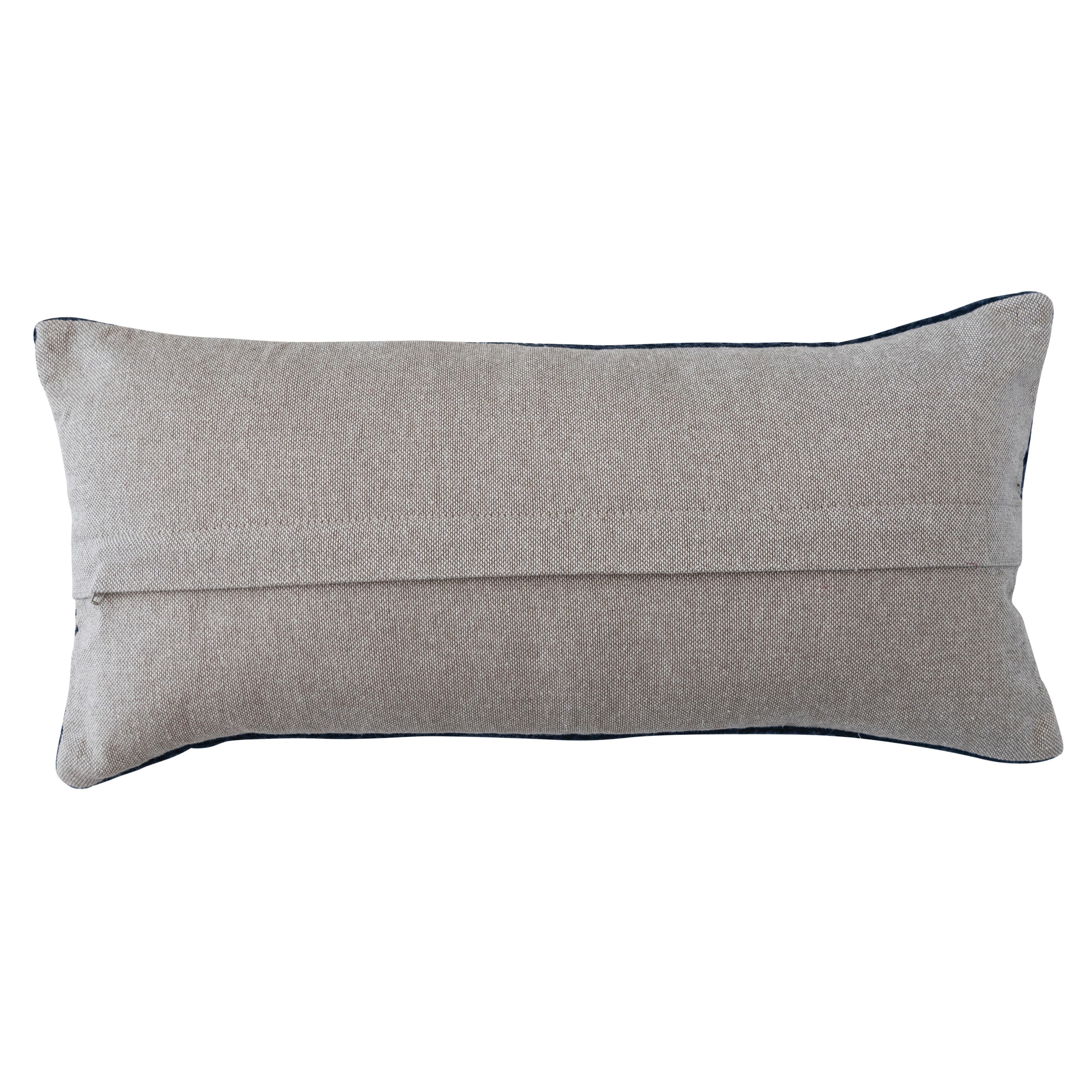 Storied Home Square Embroidered Pillow, , large