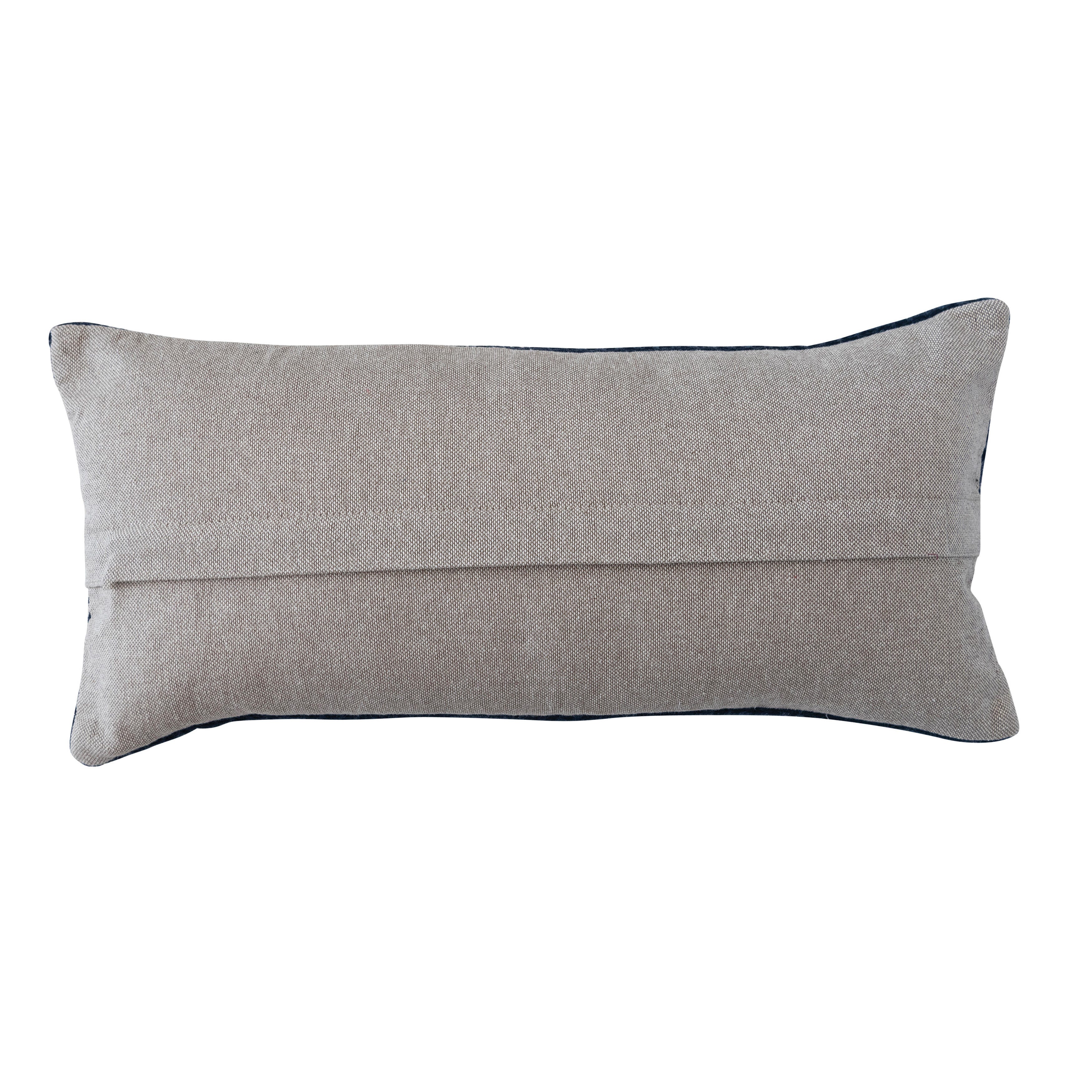 Storied Home Square Embroidered Pillow, , large