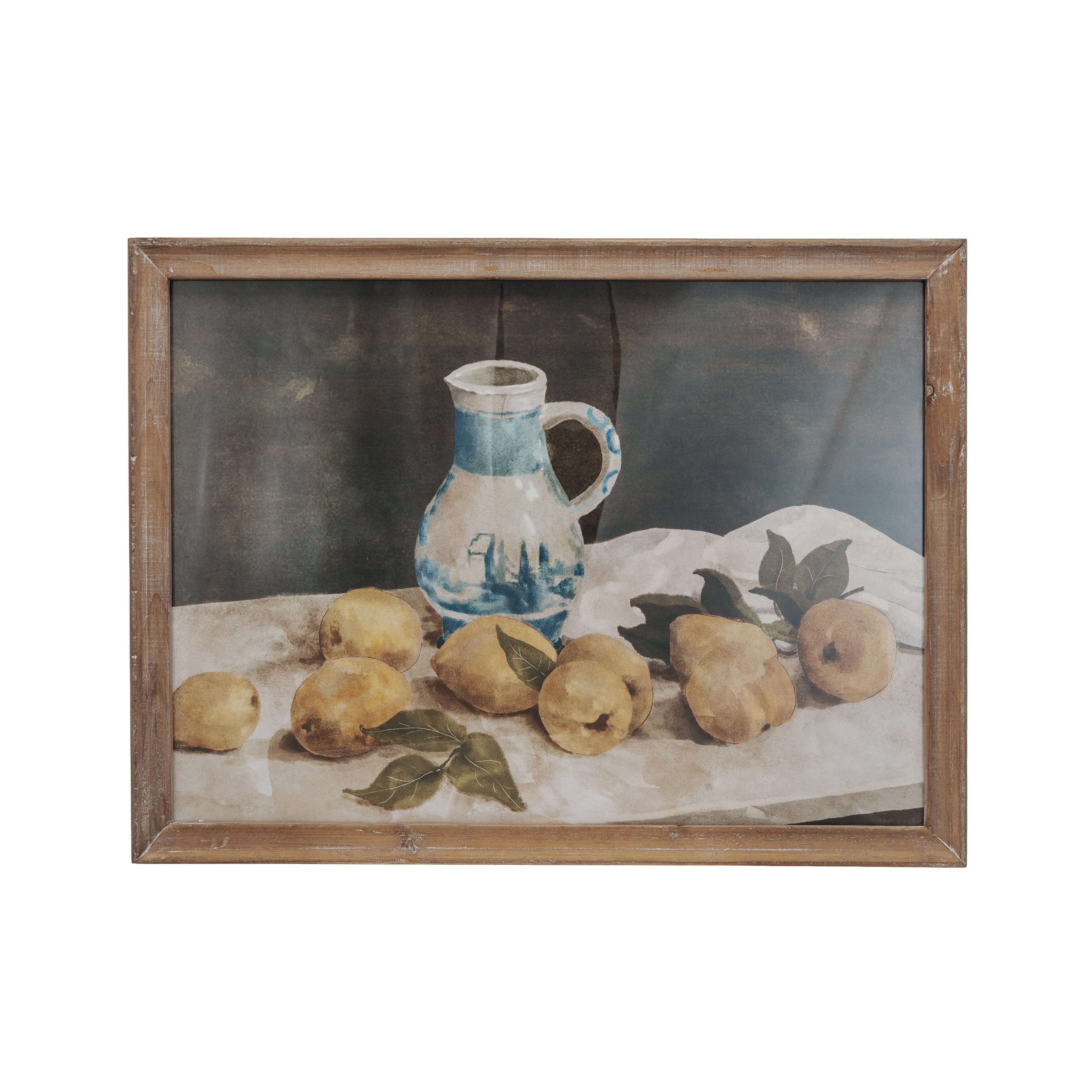 Storied Home Citrus Charm Framed Wall Art 1" x 18", , large