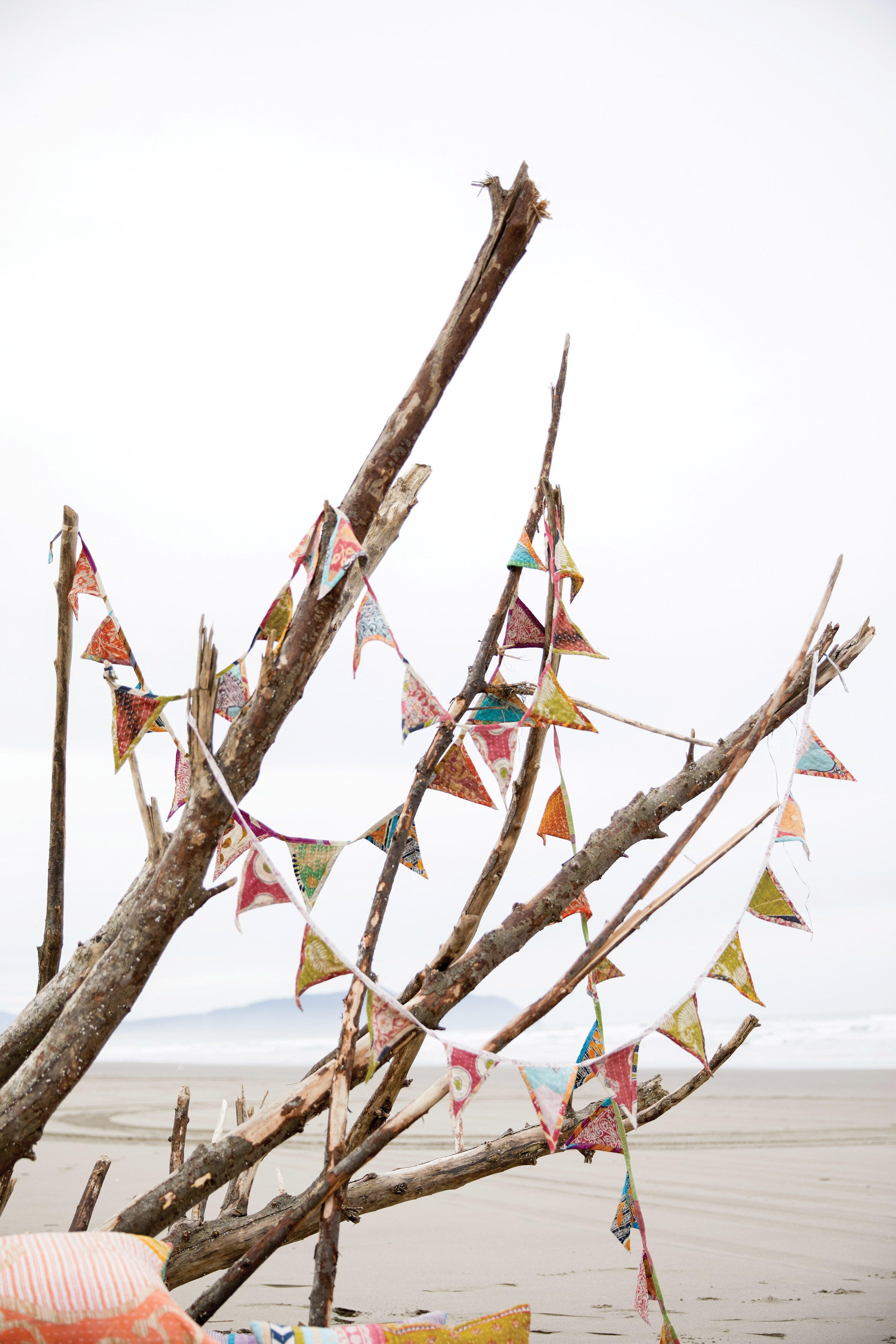 Storied Home Kantha Quilt Garland Wall Decor, , large