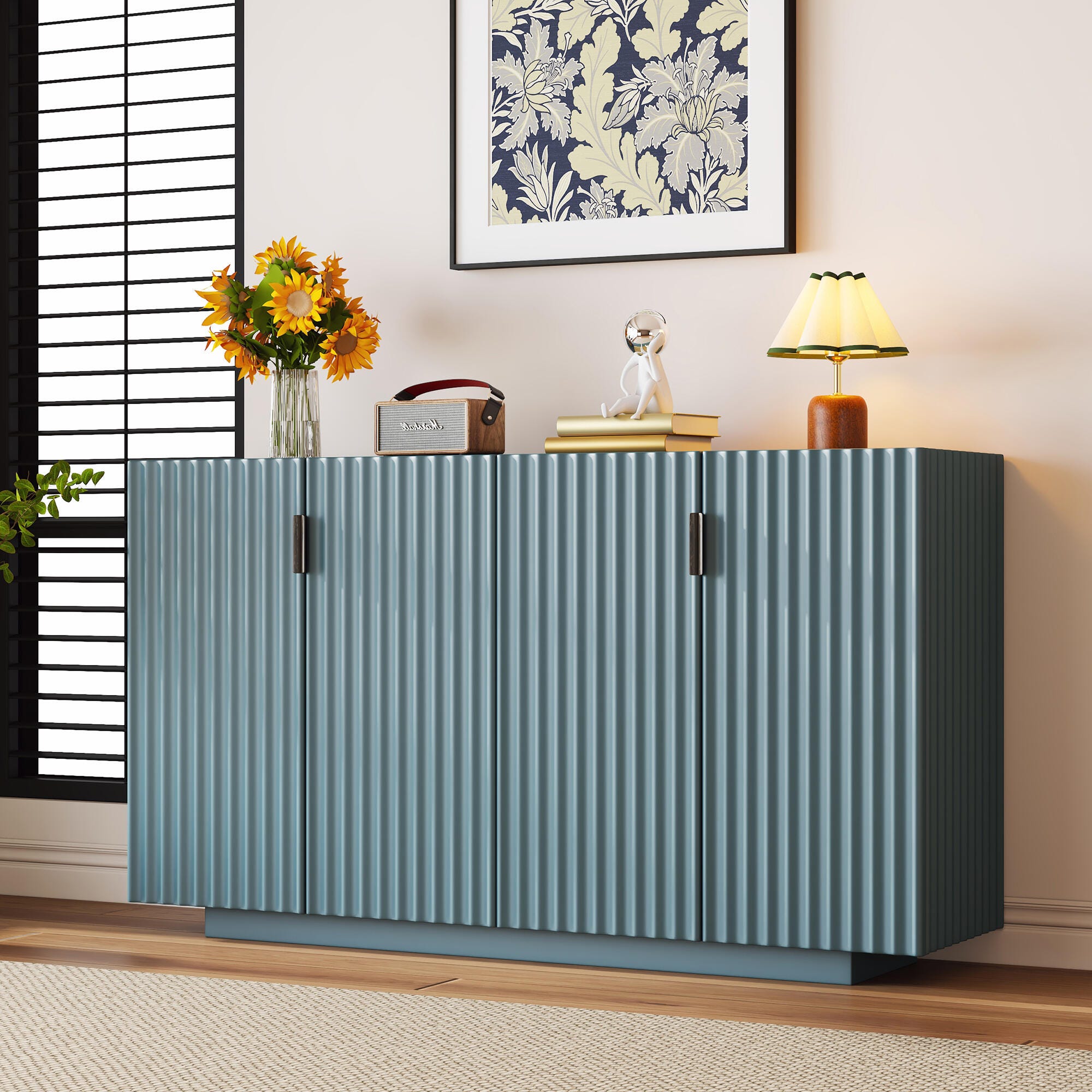 Dovelina Trexms Sideboard, Blue, large