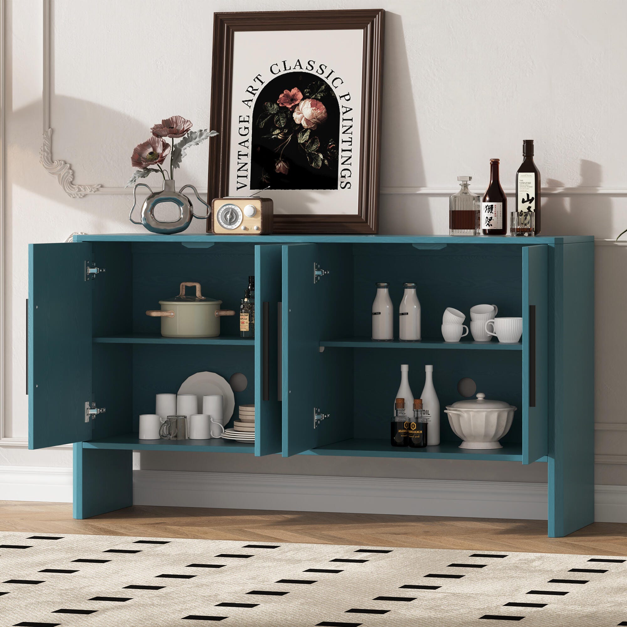 Dovelina Trexms Retro Sideboard | Ashley