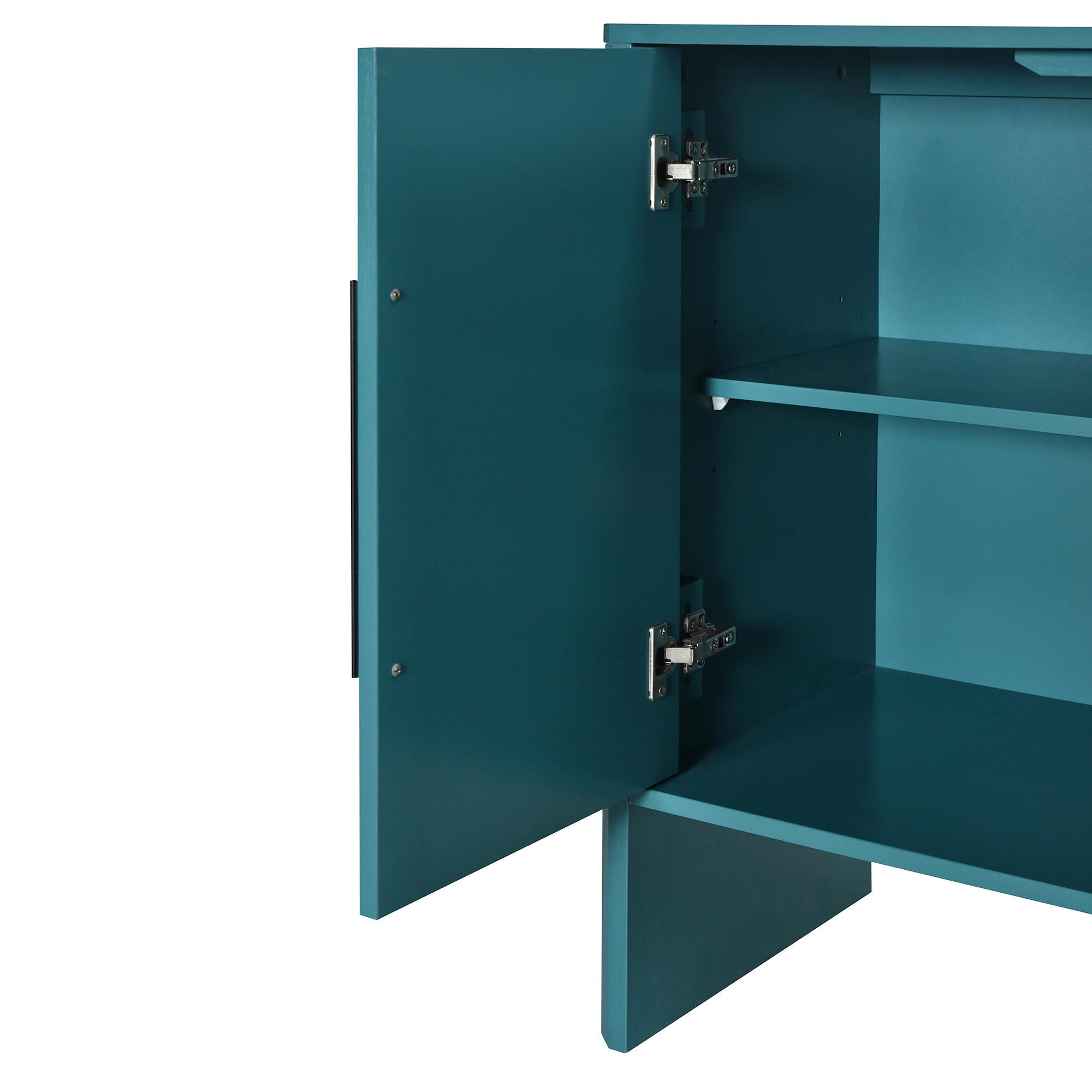 Dovelina Trexms Retro Sideboard, Blue, large