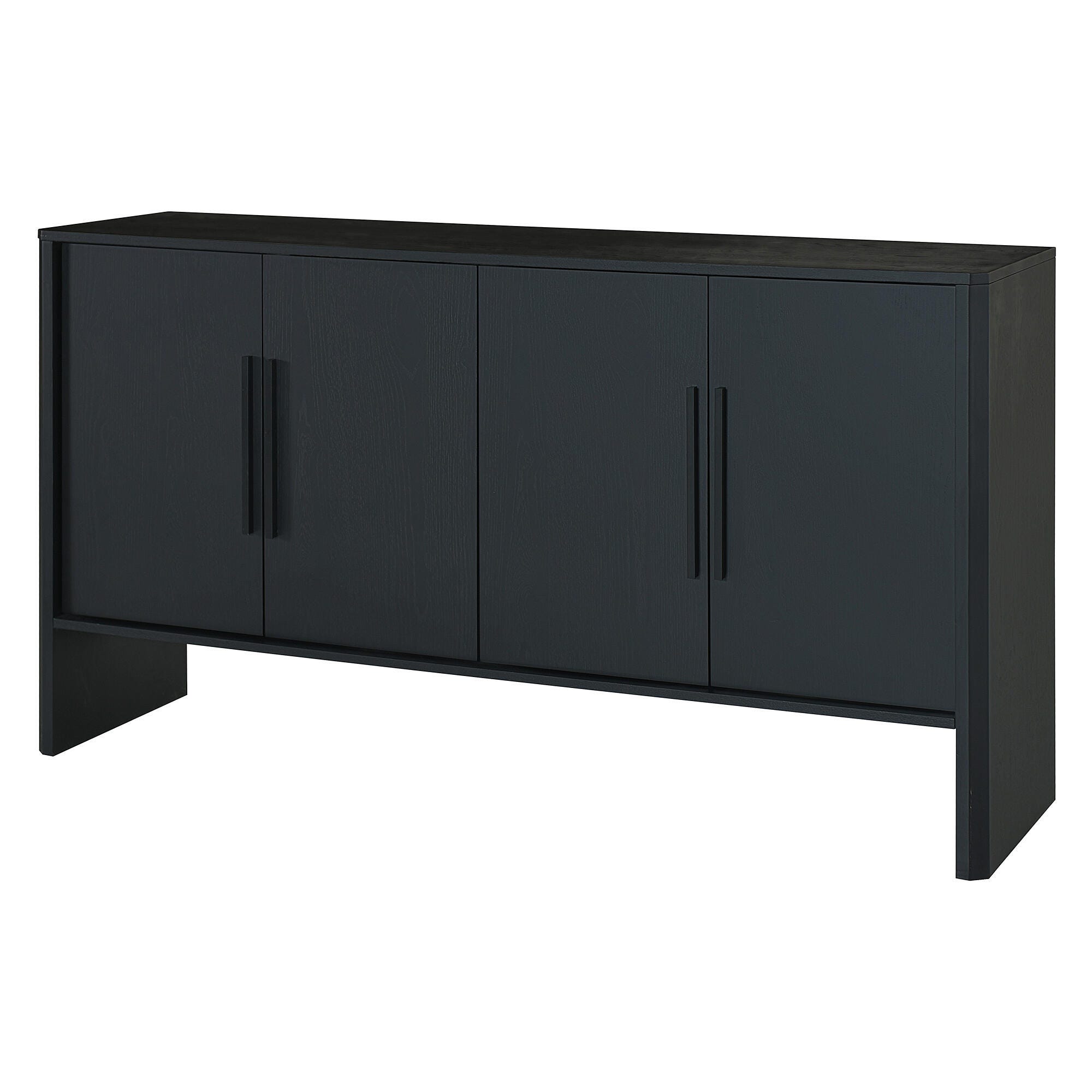Dovelina Trexms Retro Sideboard, Black, large